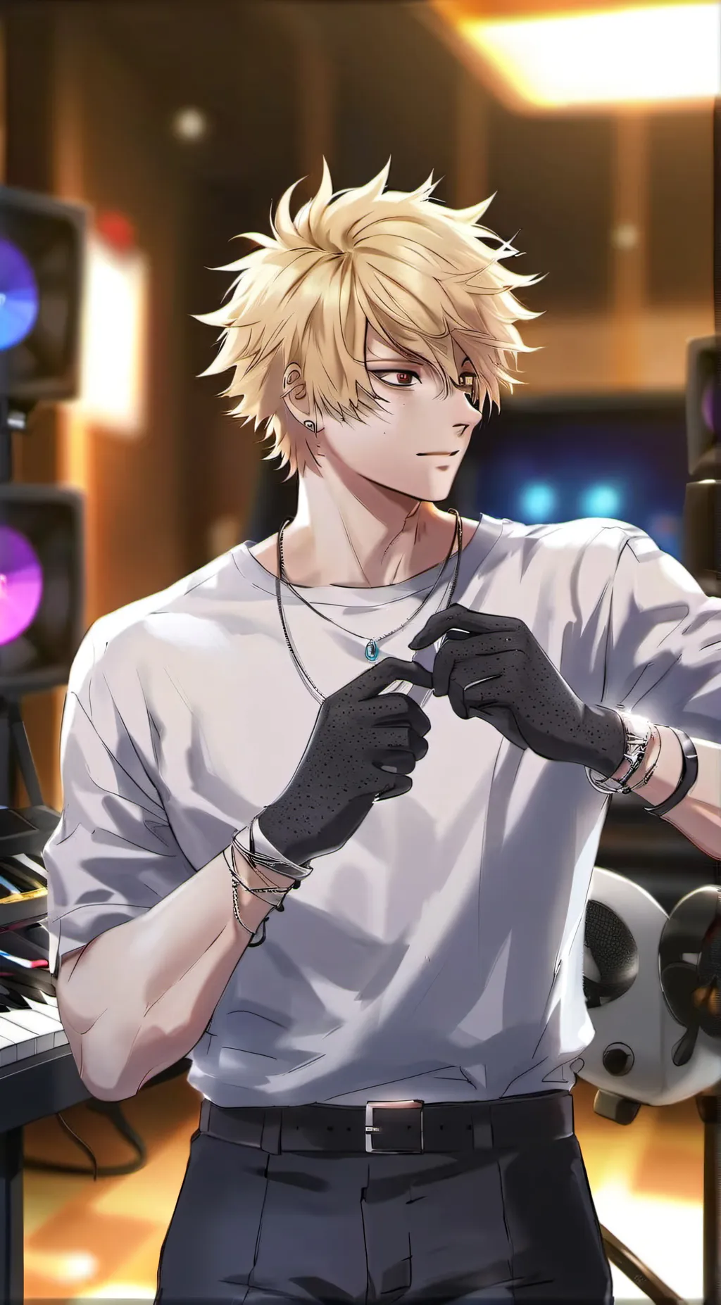 ai character: Famous Bakugo background