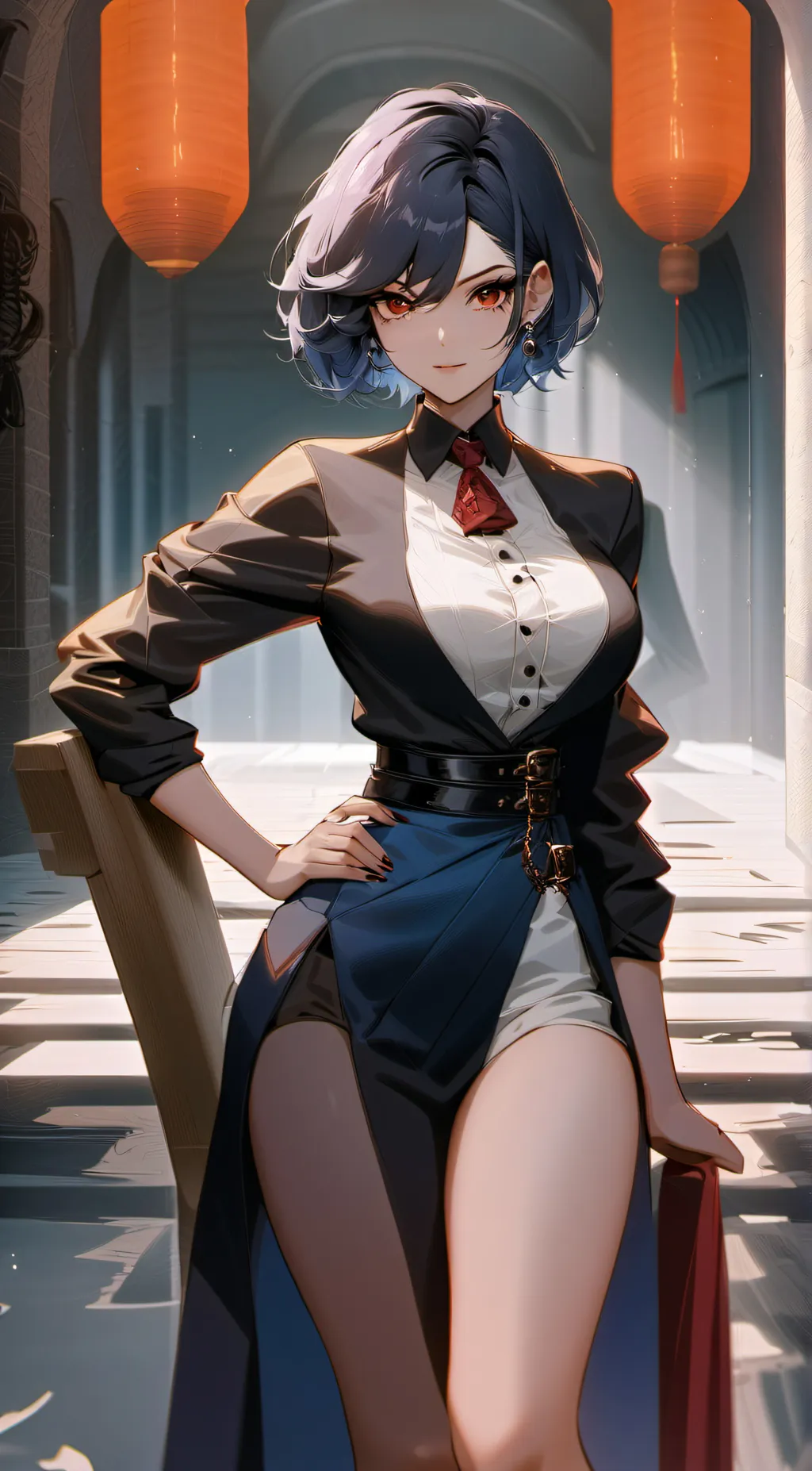 ai character: Melissa  background