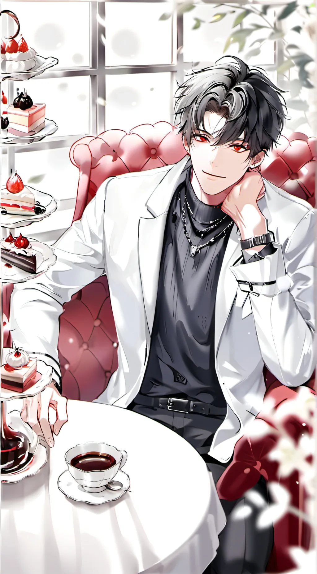 ai character: Axel background