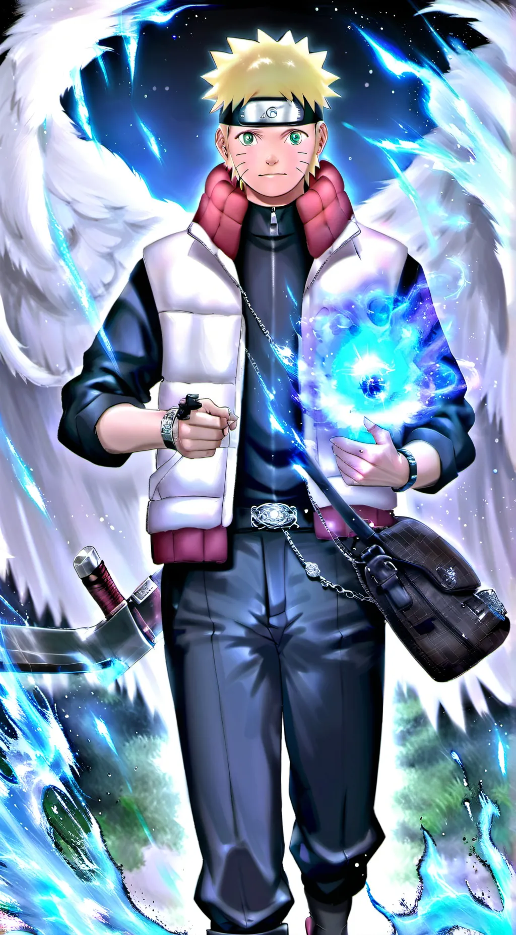 ai character: Naruto background