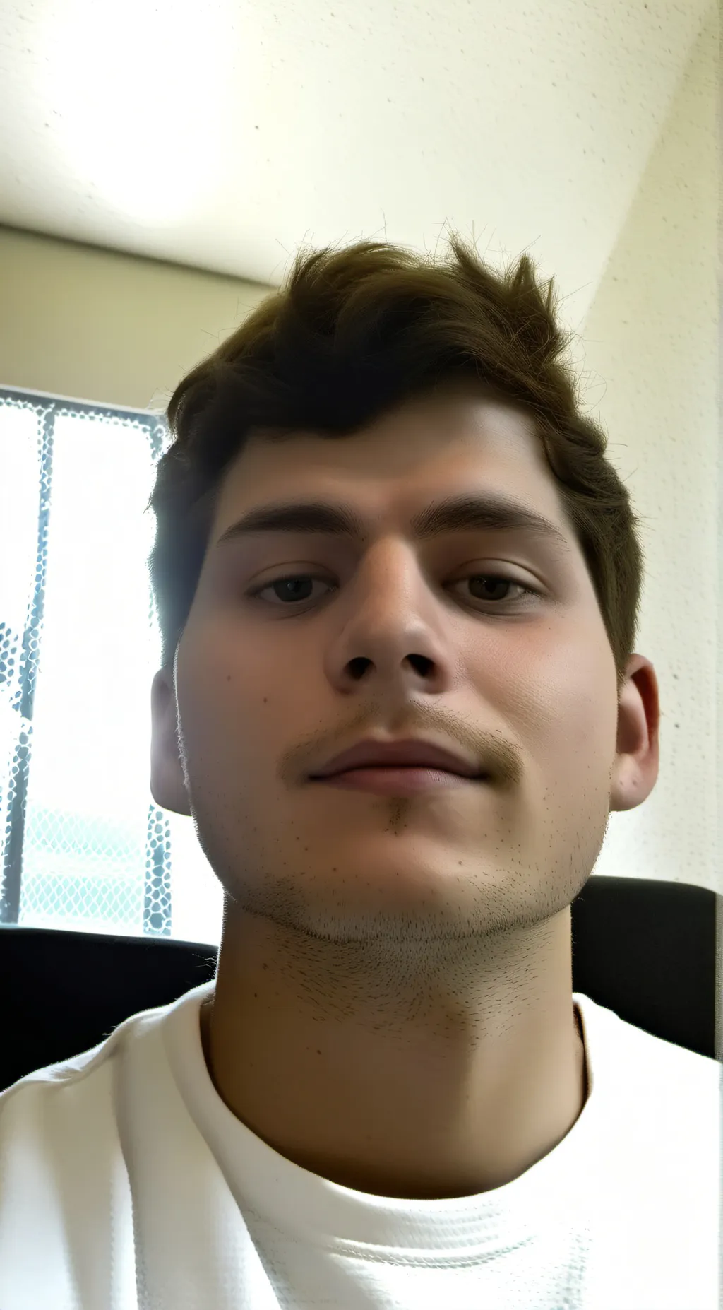 ai character: Josh pughman  background