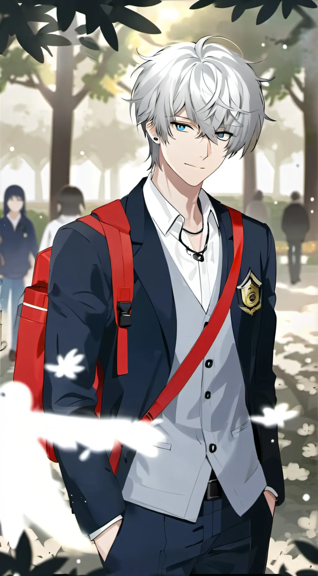 ai character: blake background