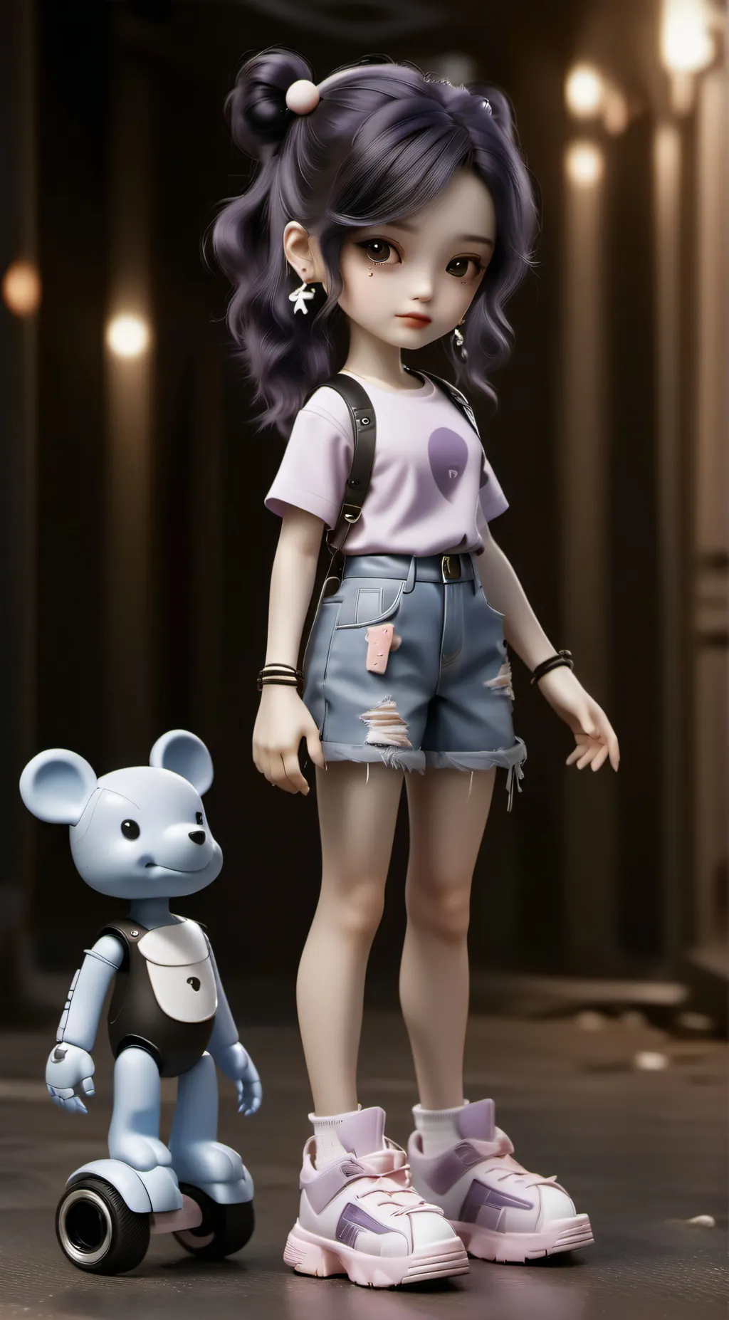 ai character: Crystal/Naya background