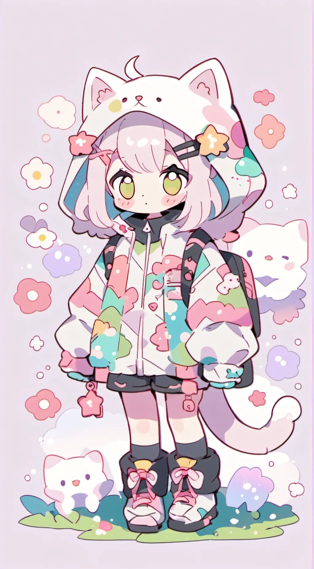 ai character: critter party background