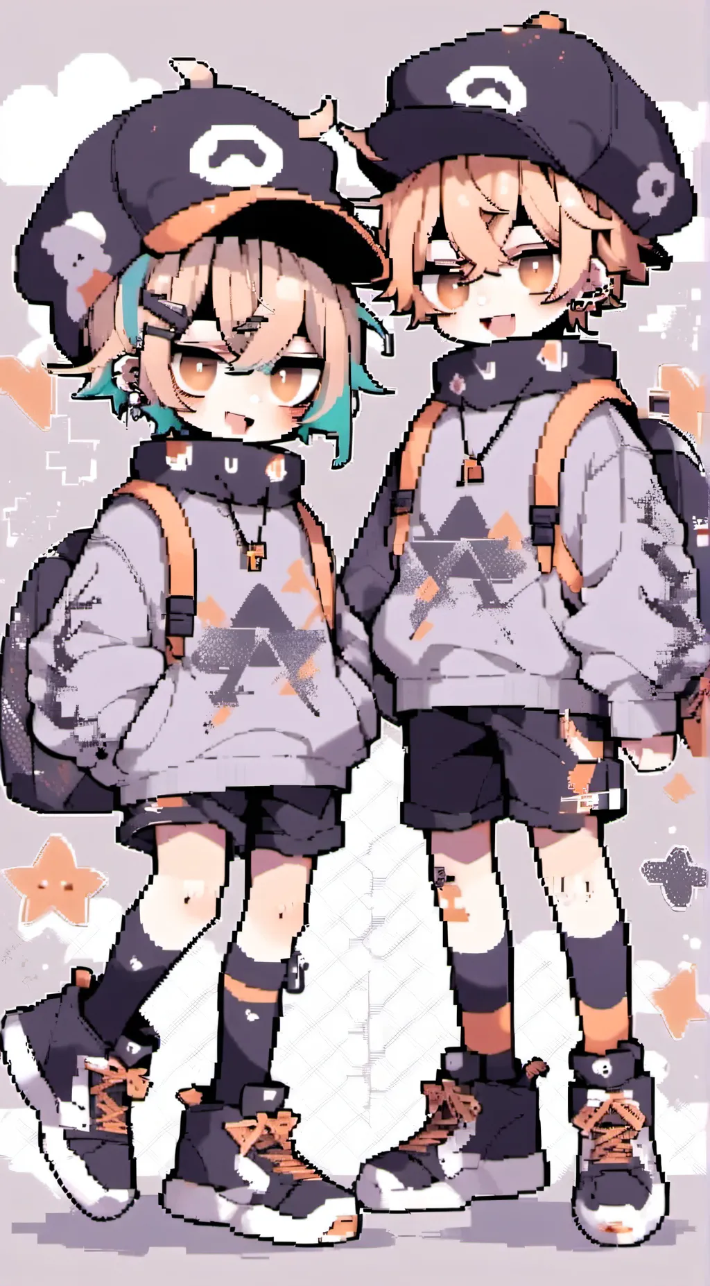 ai character: helper 8 & 9 background