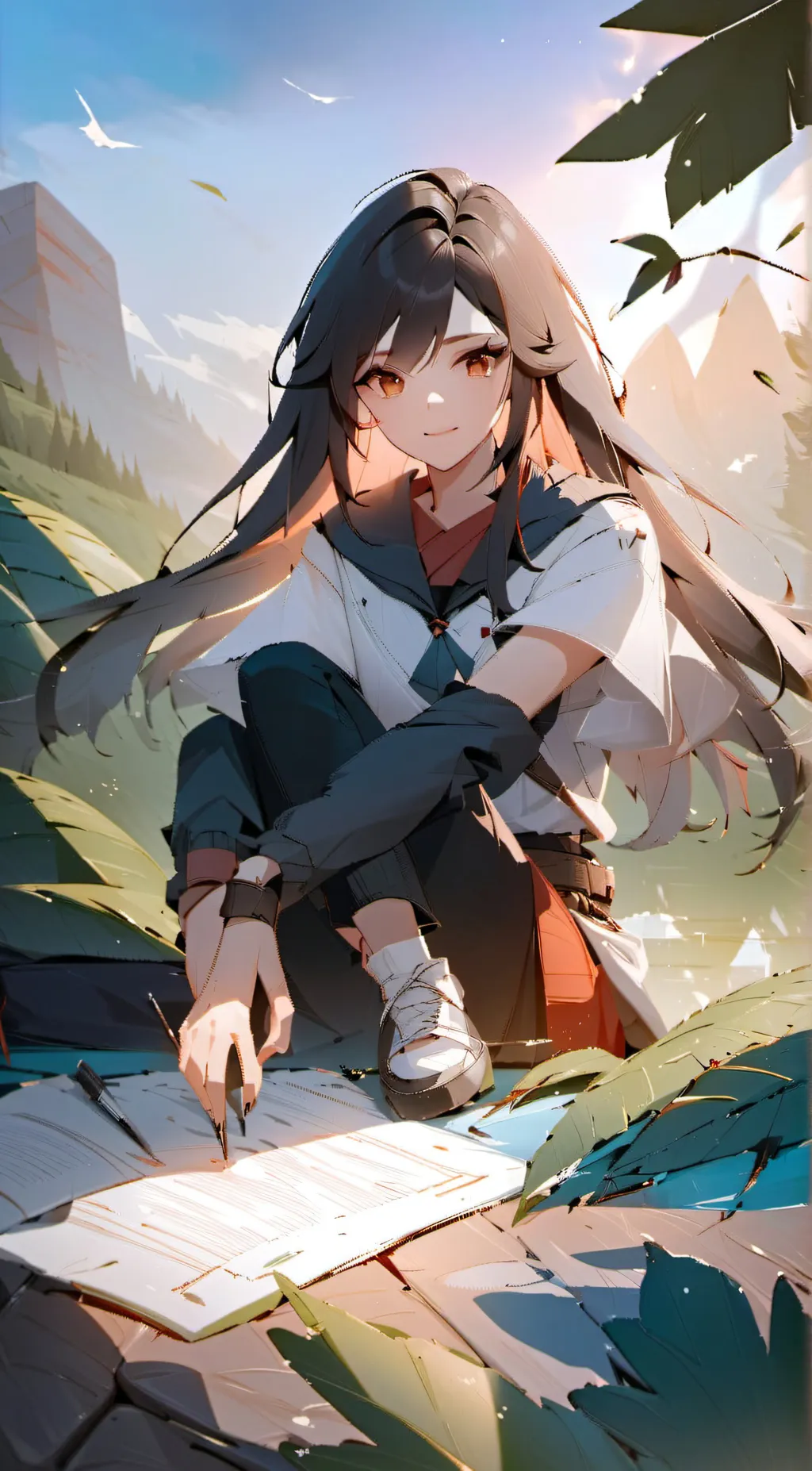 ai character: Veronica background