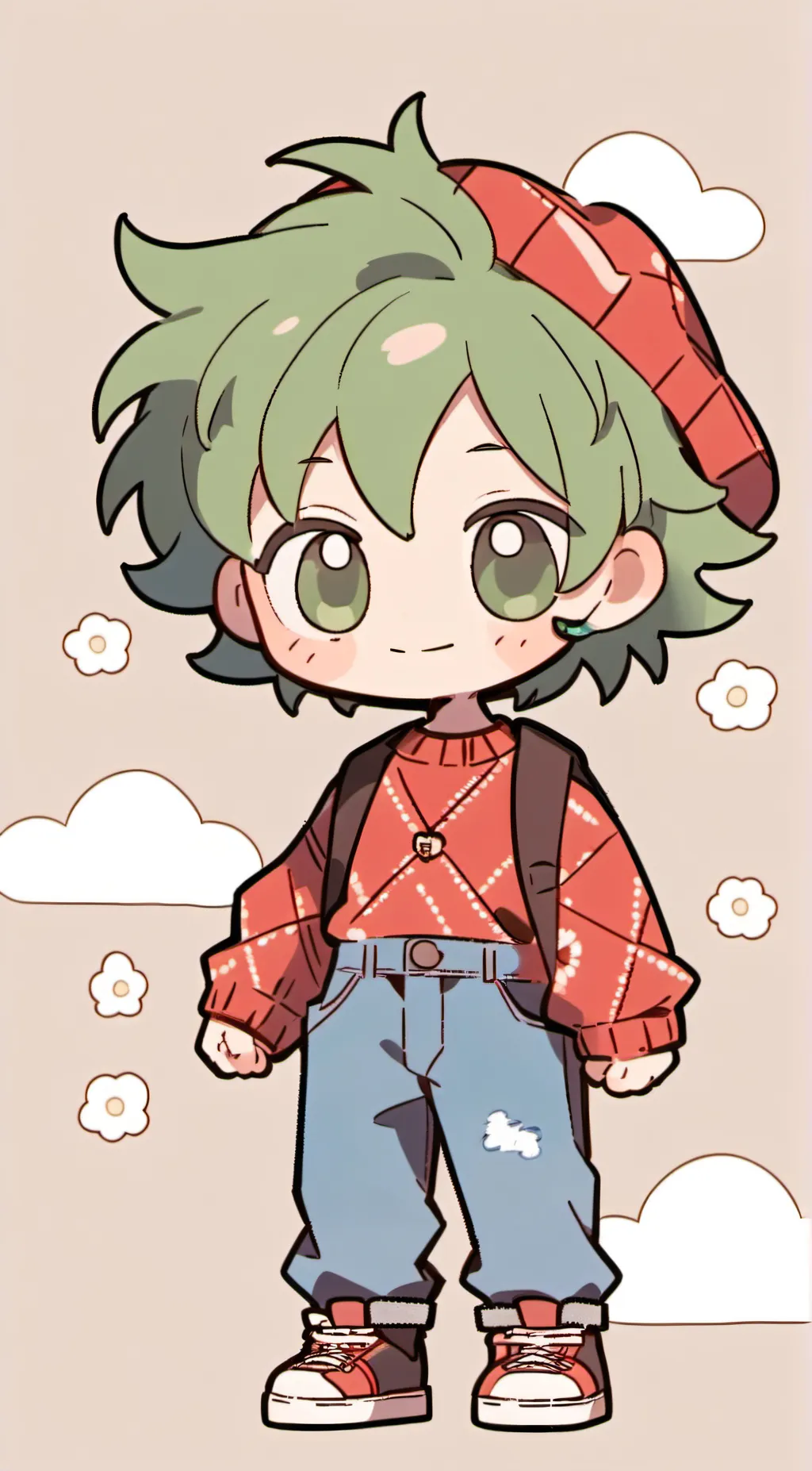 ai character: Carrot background