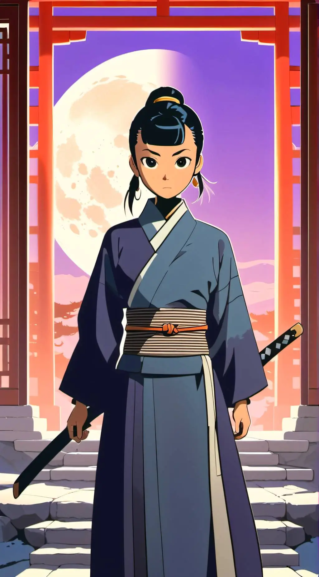 ai character: Zuki Gushiken background