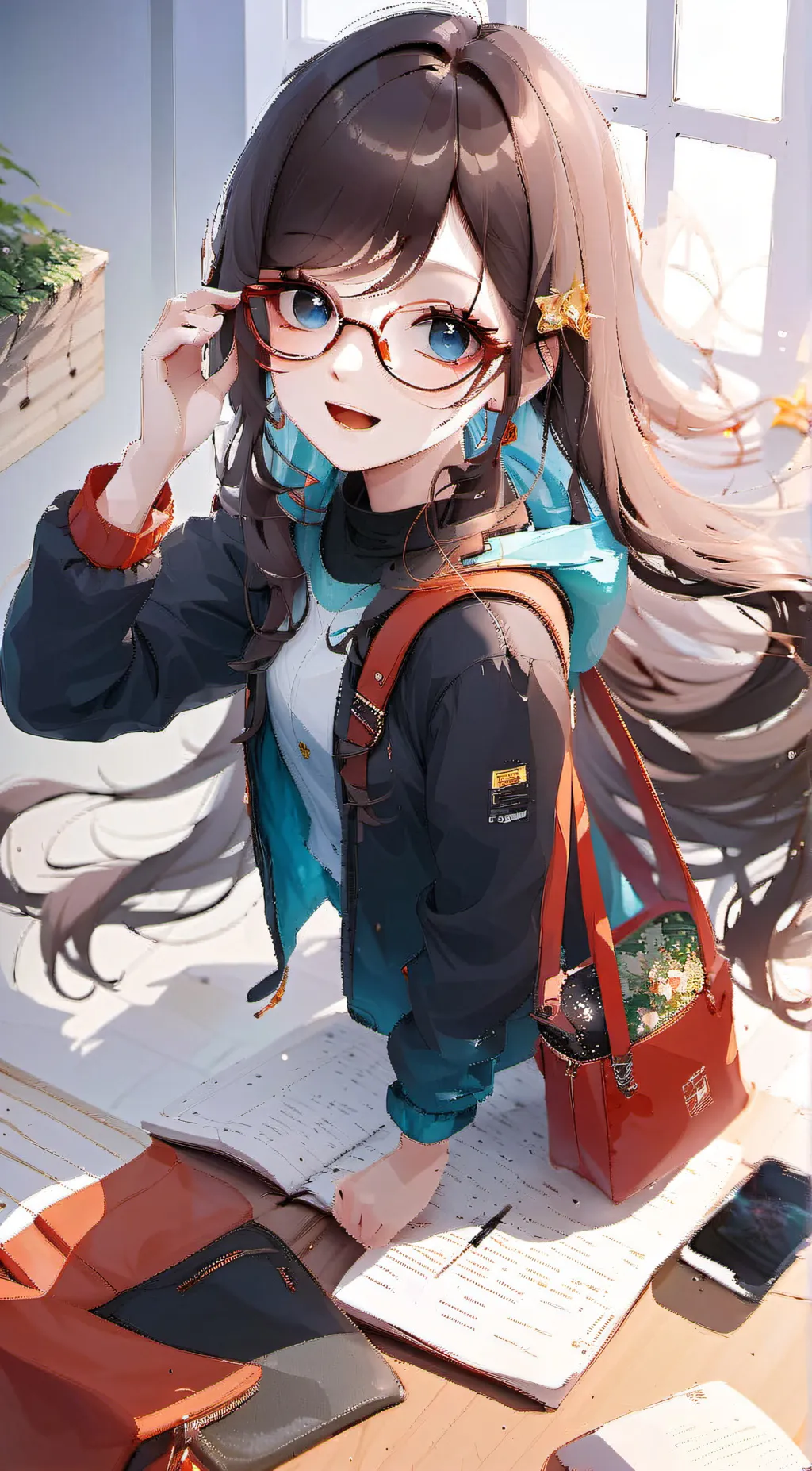 ai character: Alexis  background