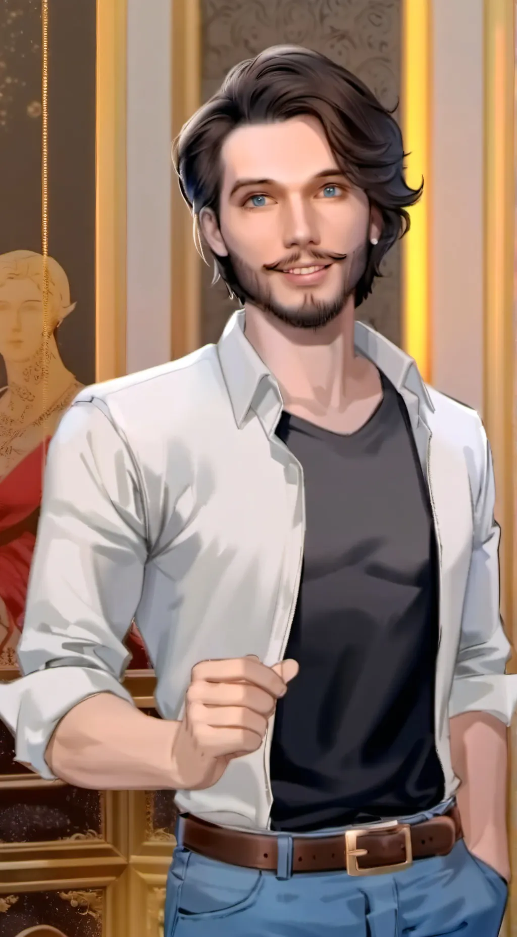 ai character: Andrew background