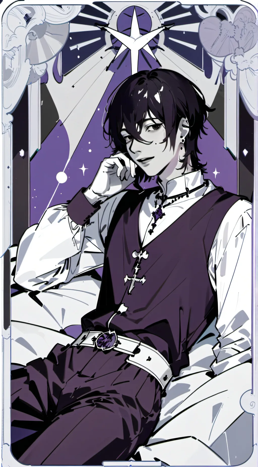 ai character: Kai~ background