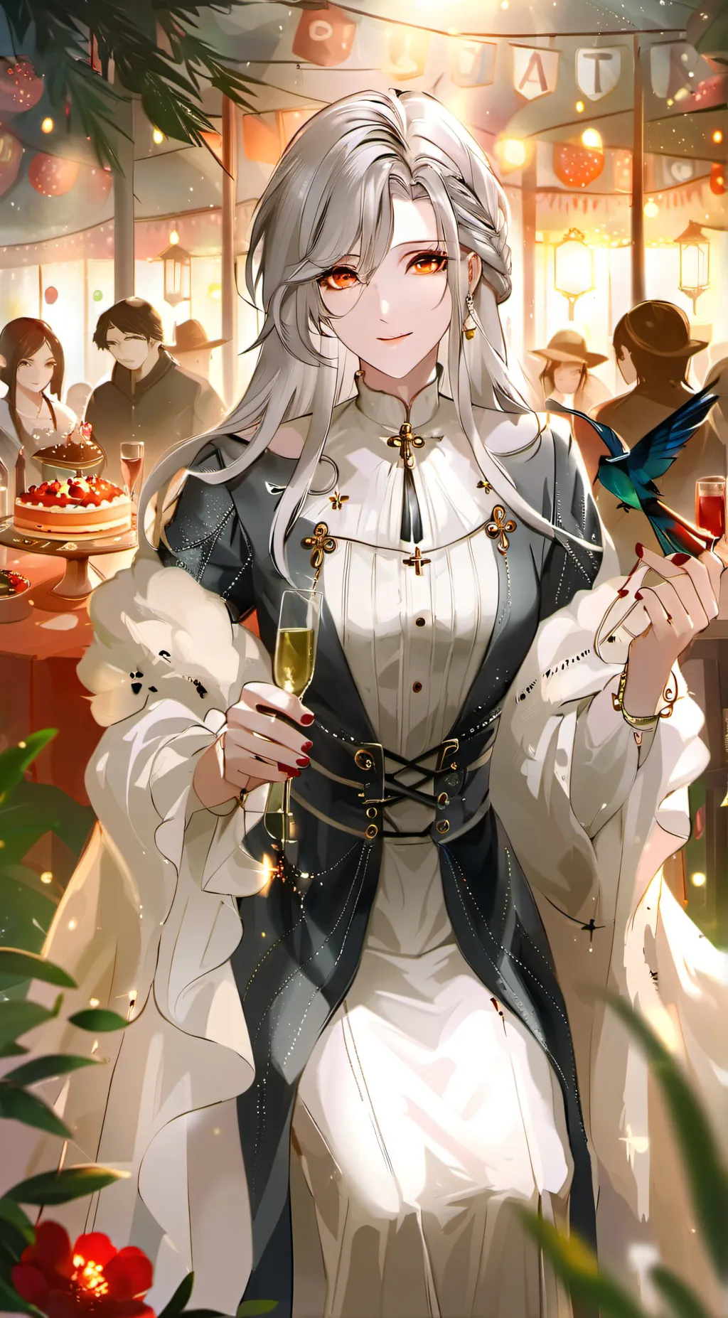 ai character: Esperanza  background