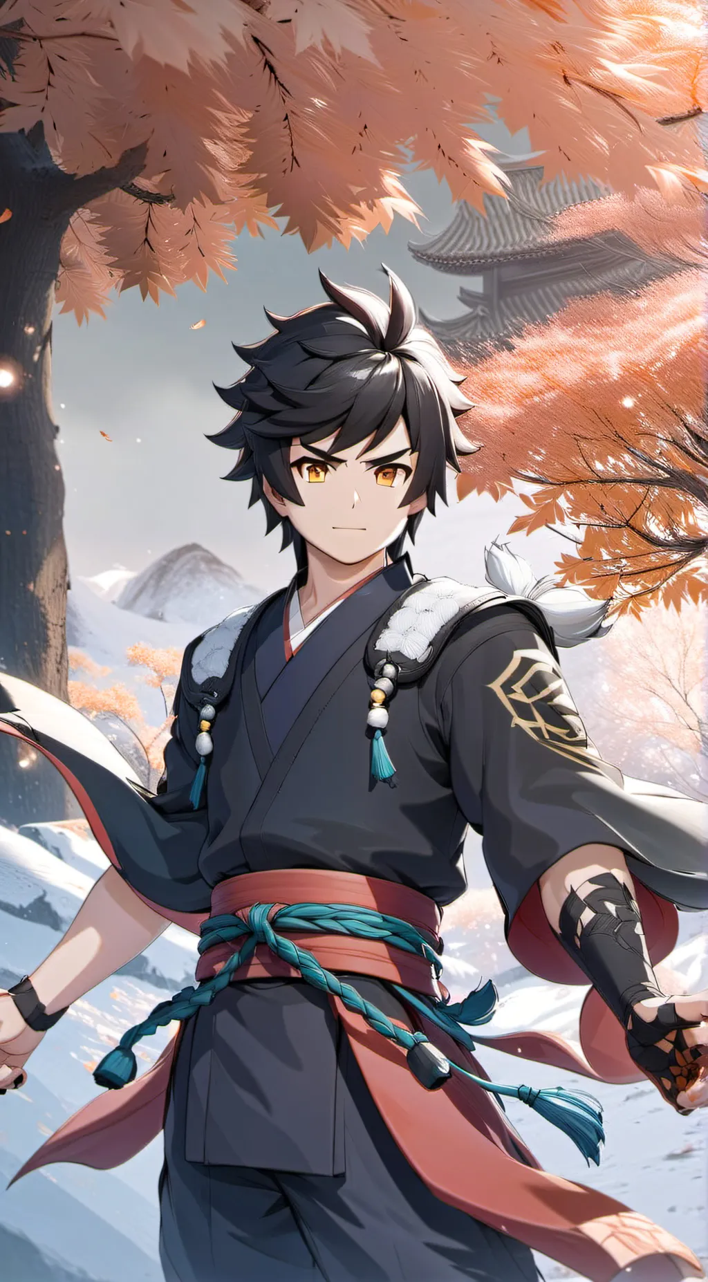 ai character: Cole♡ background