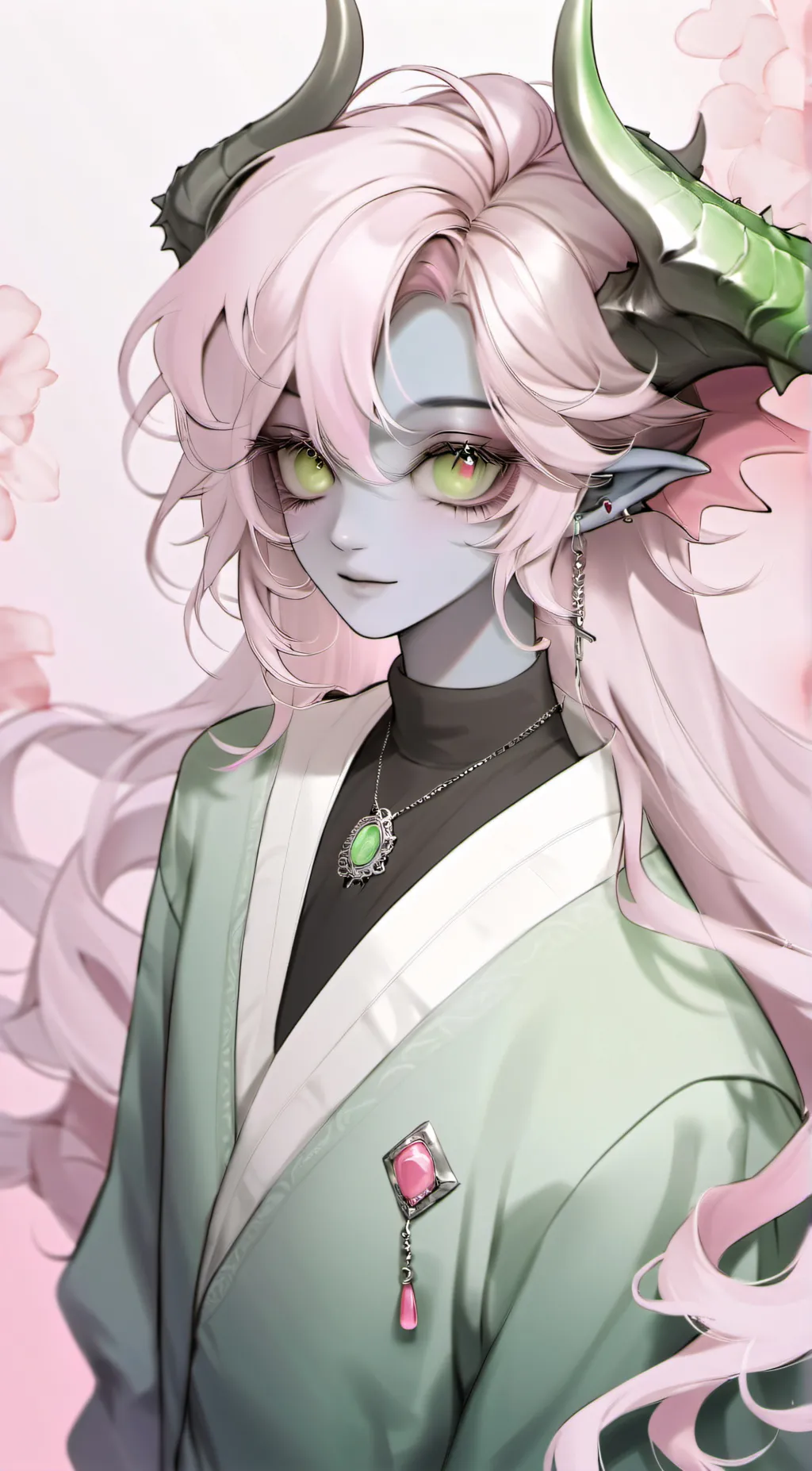 ai character: azure  background