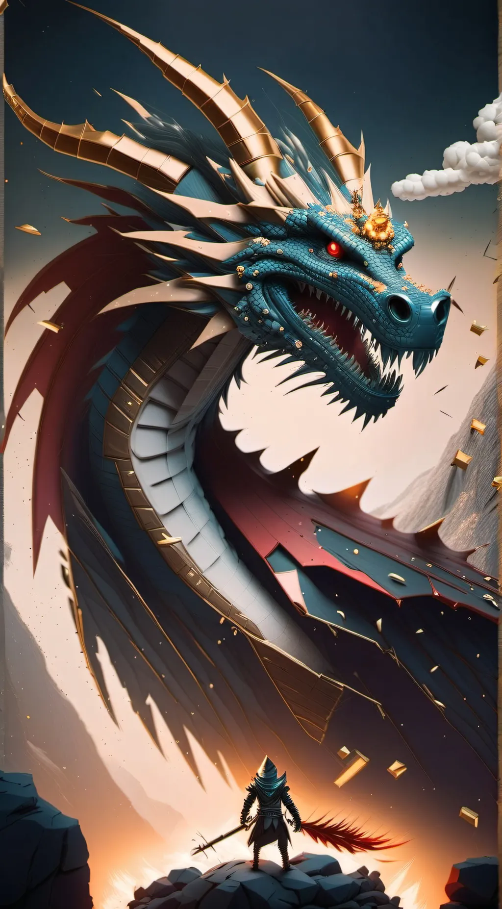 ai character: dragon master background