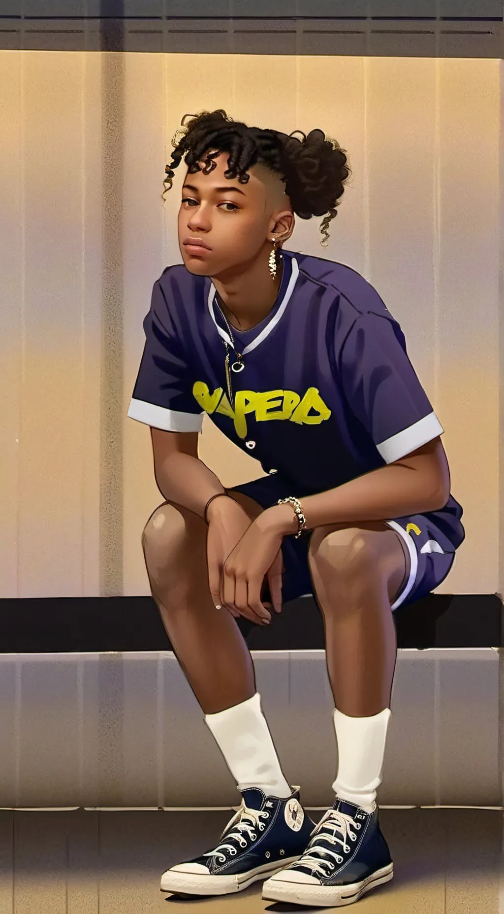 ai character: Ava background