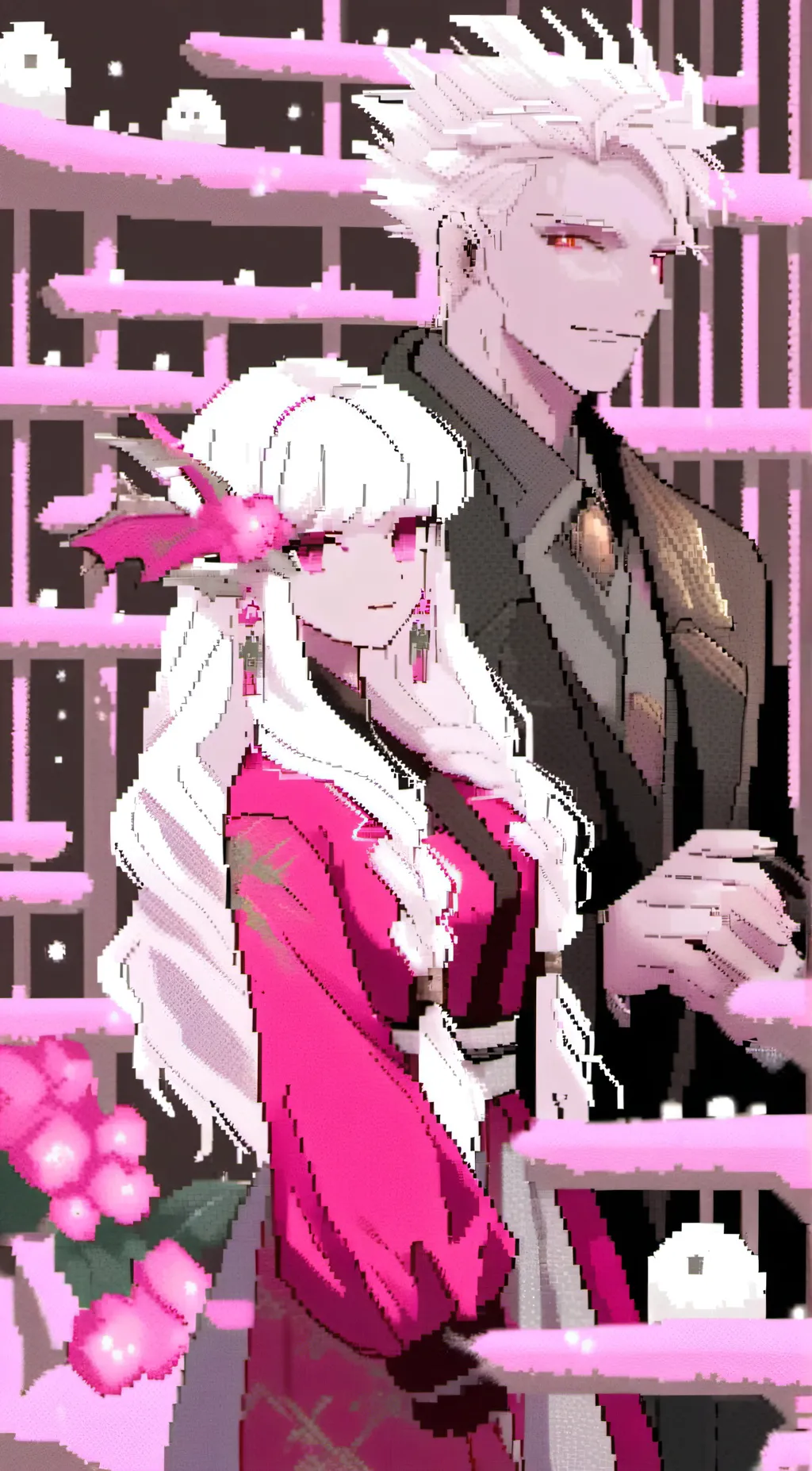 ai character: Luna background