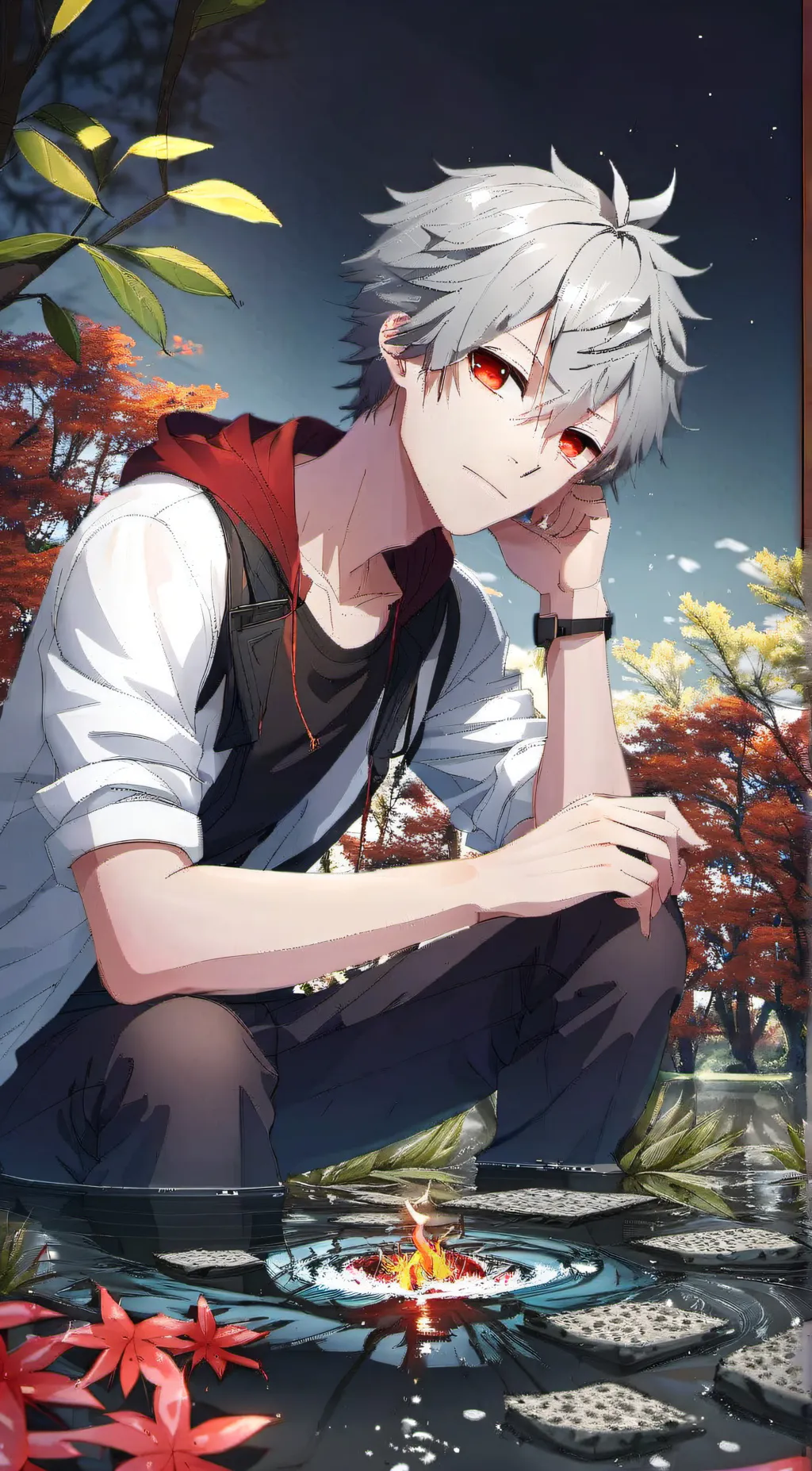 ai character: Derek background