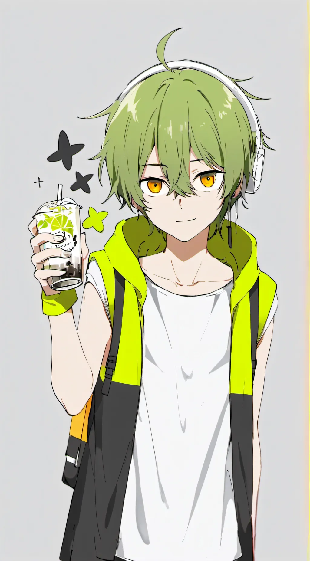 ai character: 🏳️‍🌈🍻 background