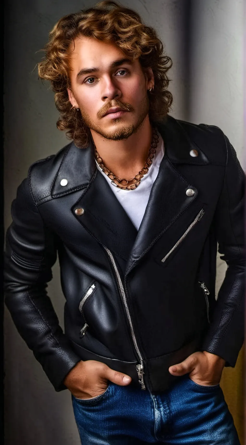 ai character: Billy Hargrove  background