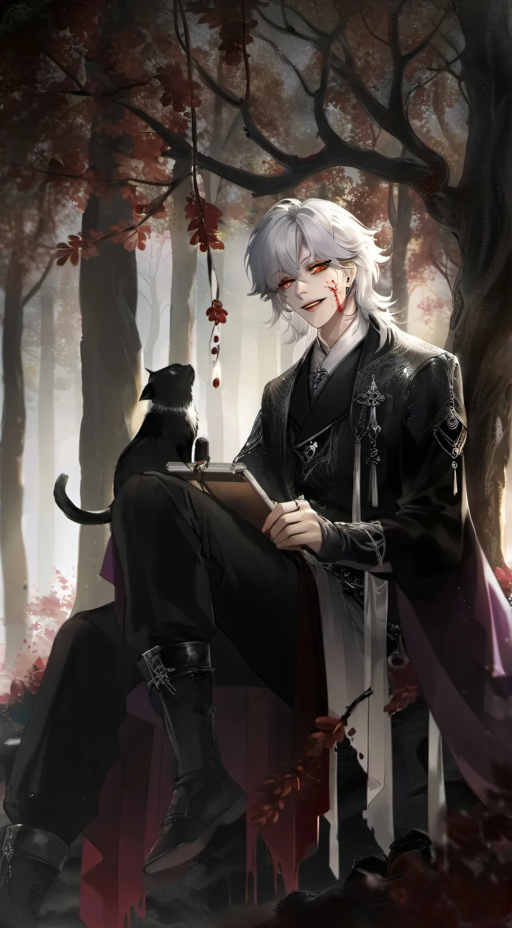 ai character: Rio Lewiston  background