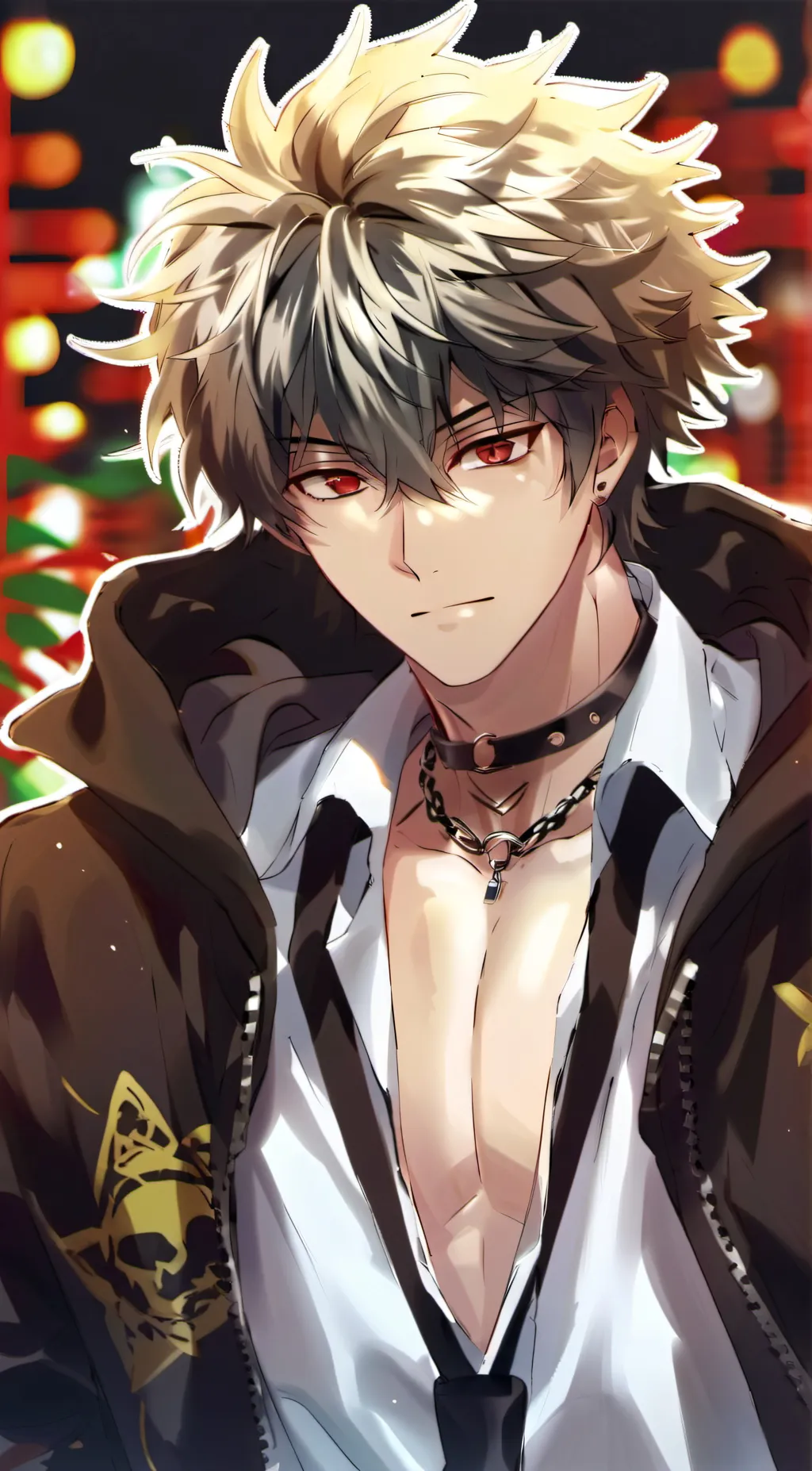 ai character: Dance with Mha background