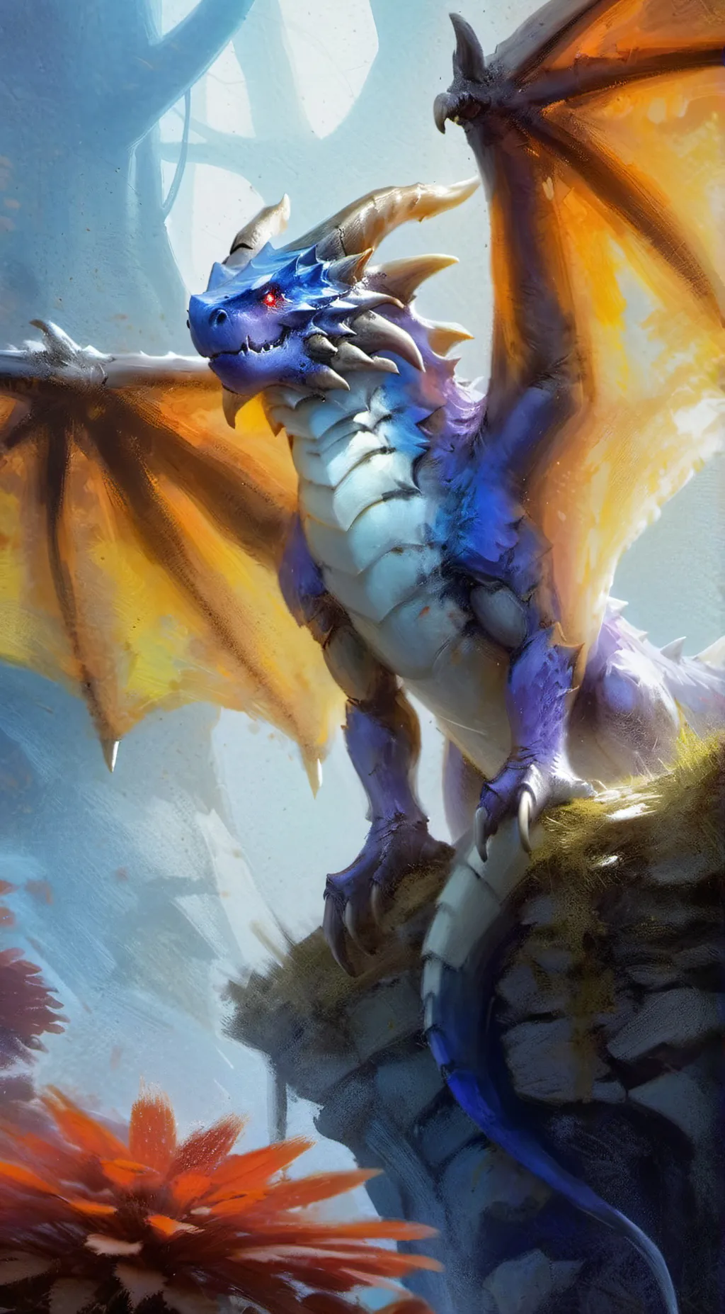 ai character: //~blue'eye~\\ background