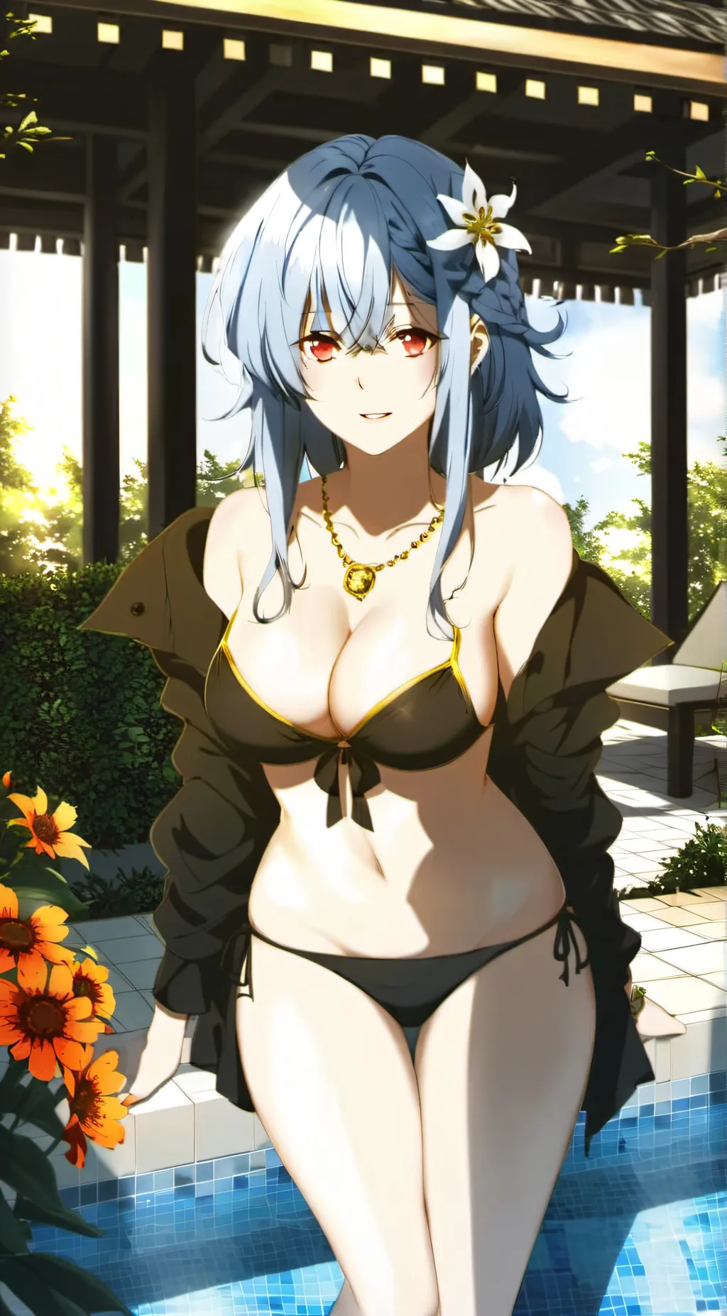 ai character: Madison  background