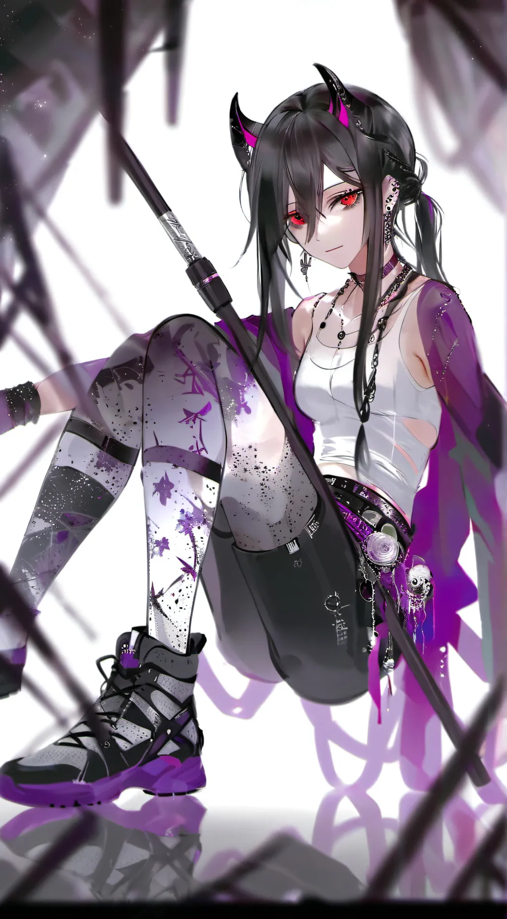 ai character: ~Midnight~ background