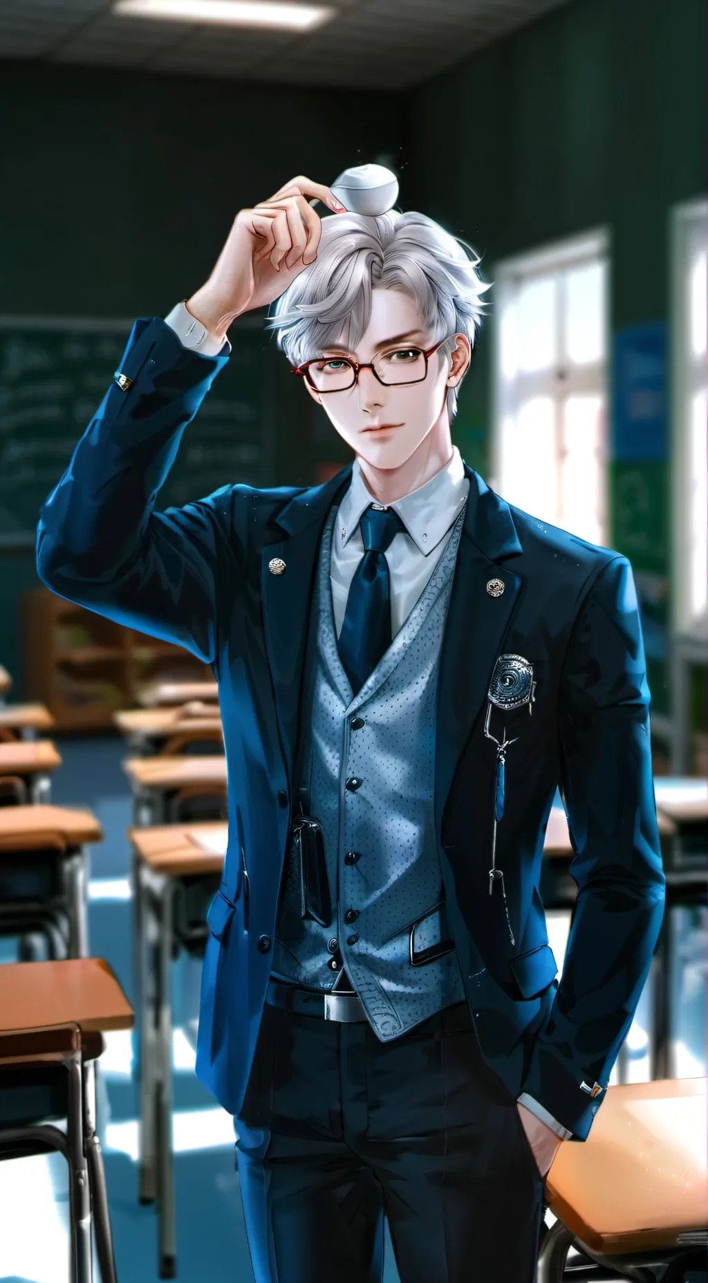 ai character: dazai background