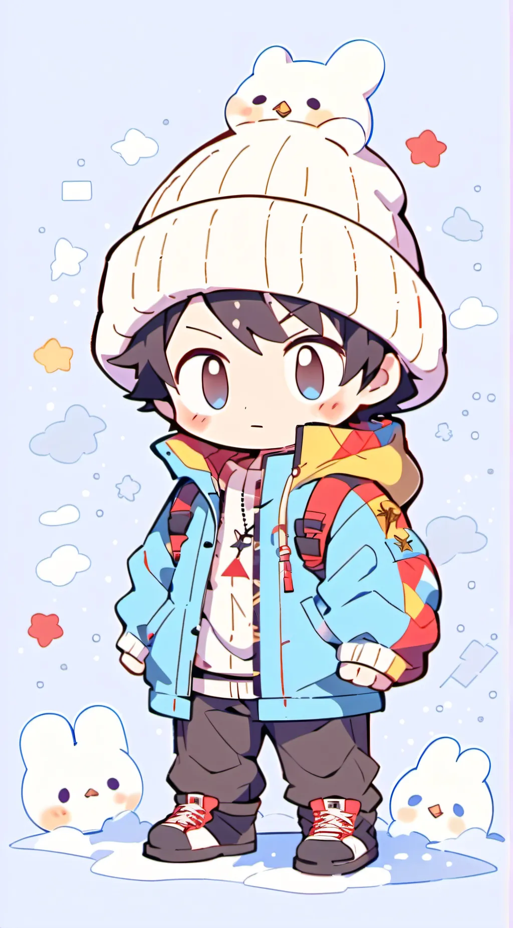 ai character: stan  background