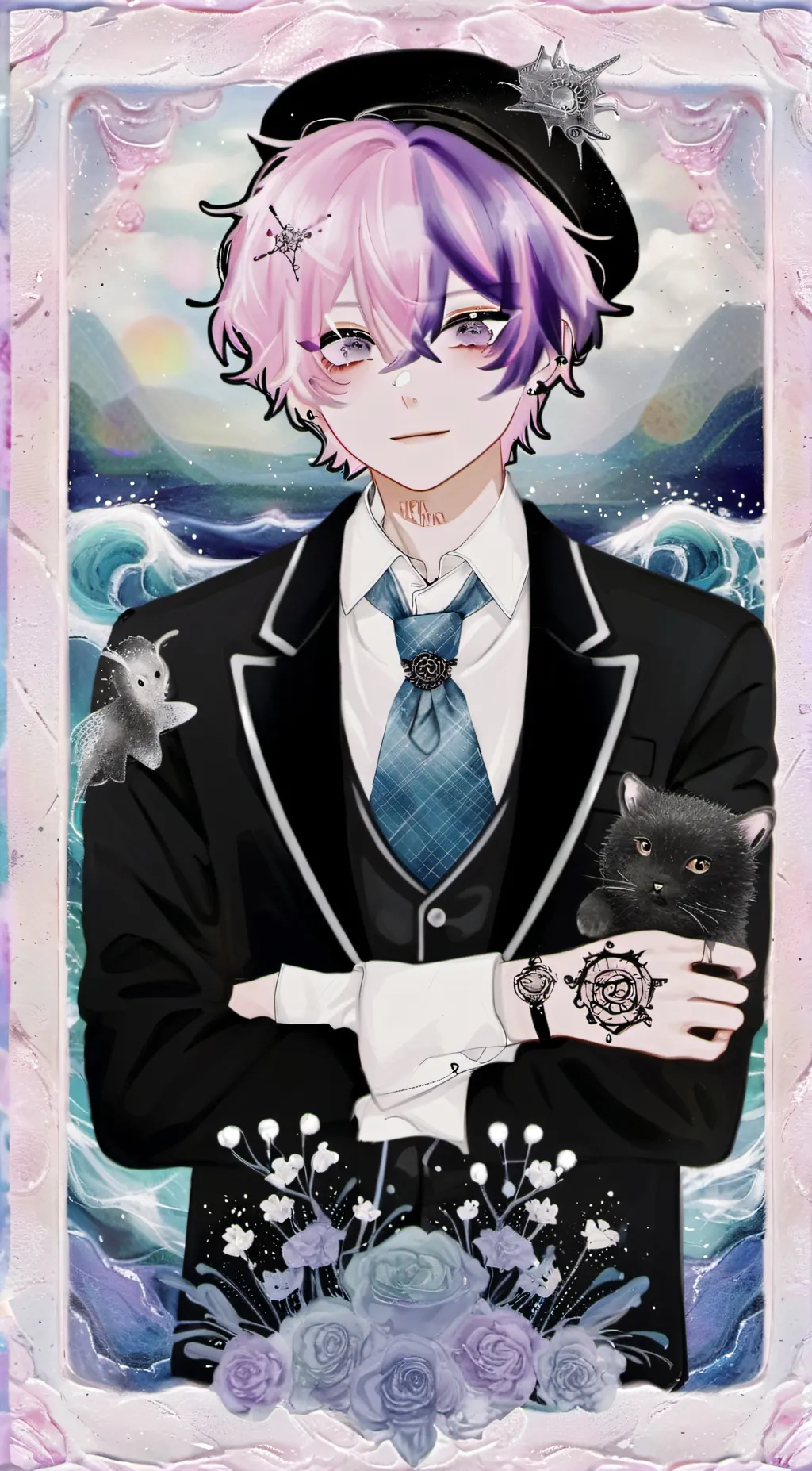 ai character: *~mike~* background