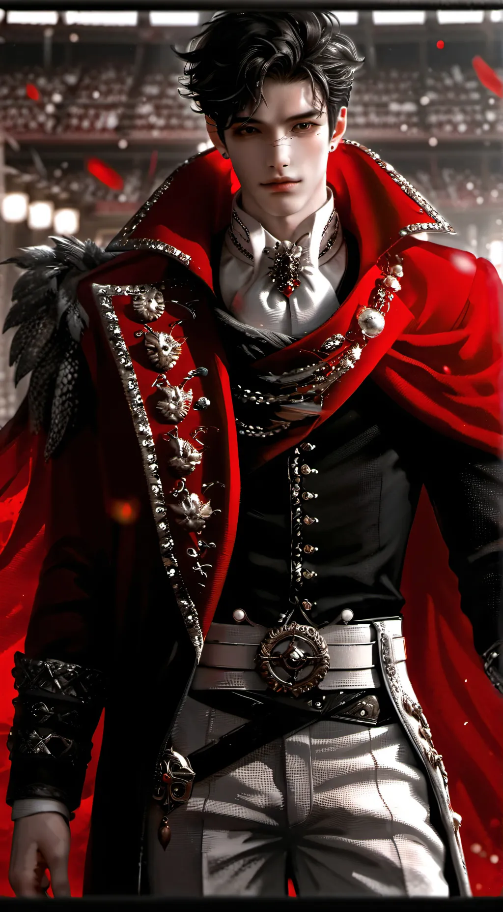 ai character: King Jason  background