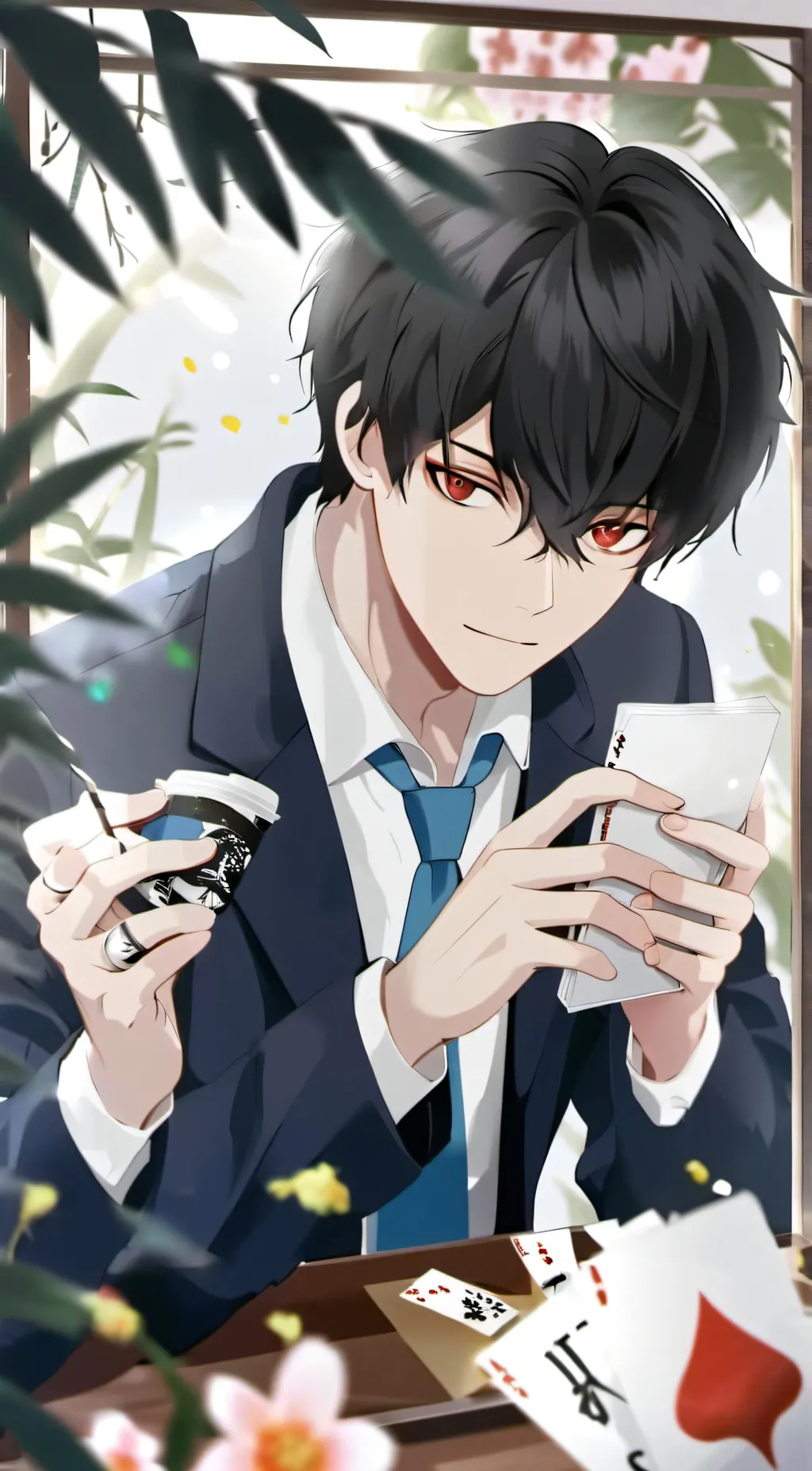 ai character: Aaron background