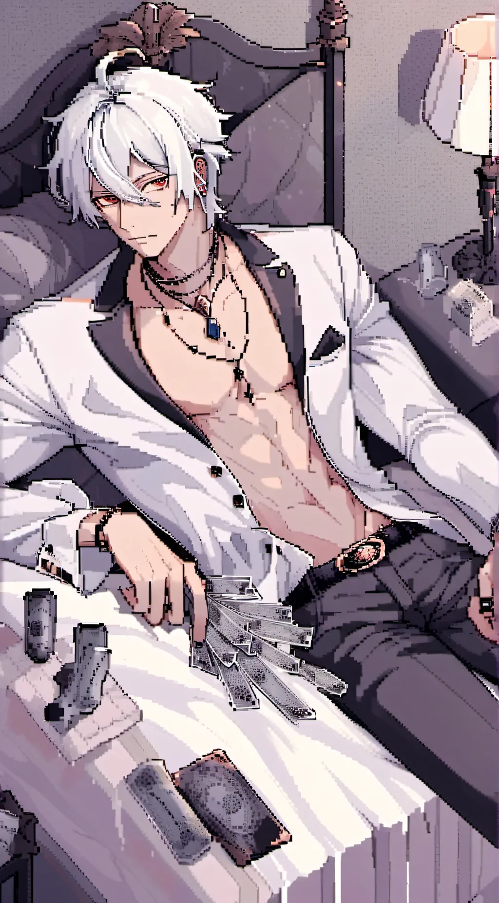 ai character: Mathew Ragan  background