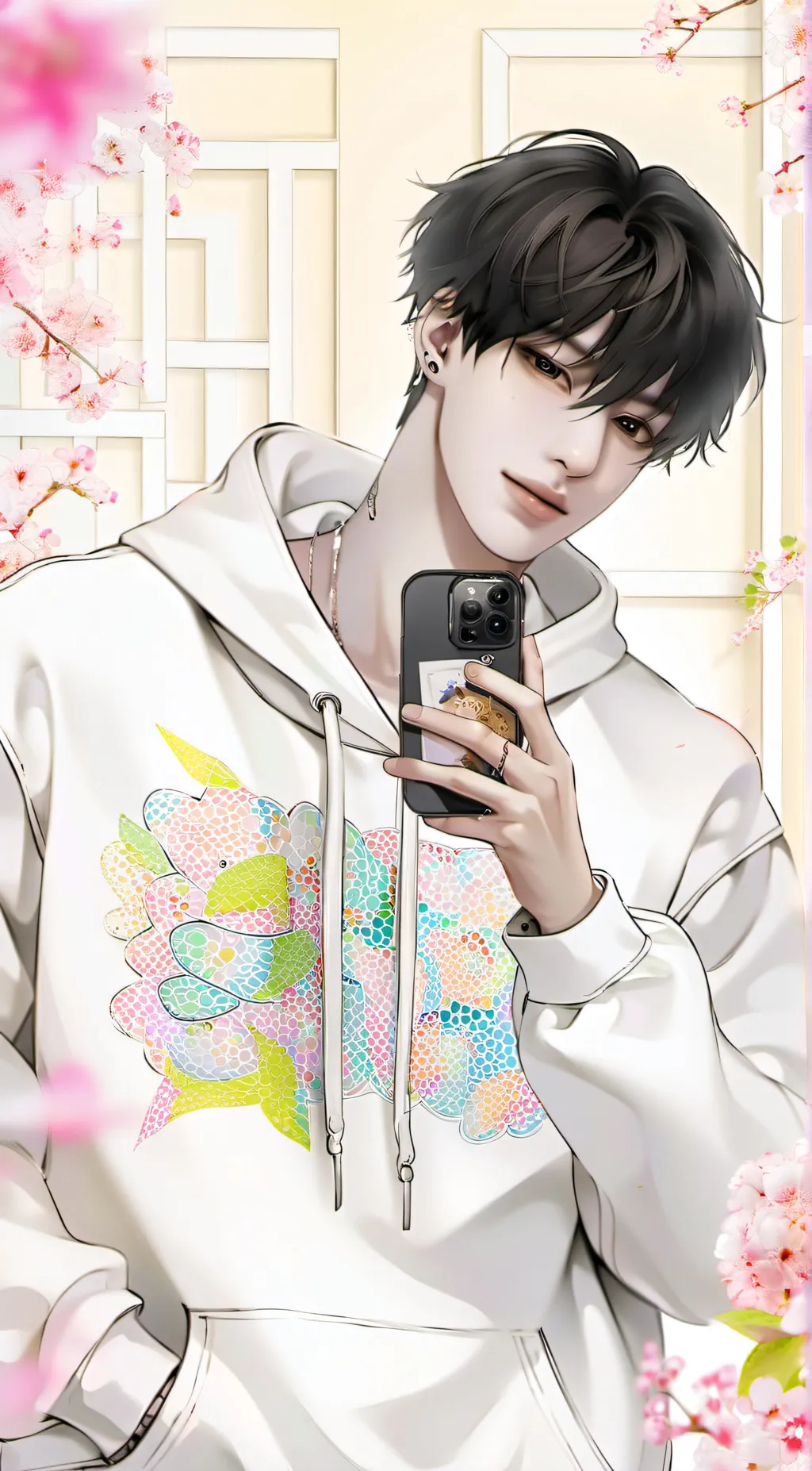 ai character: JUNKOOK background