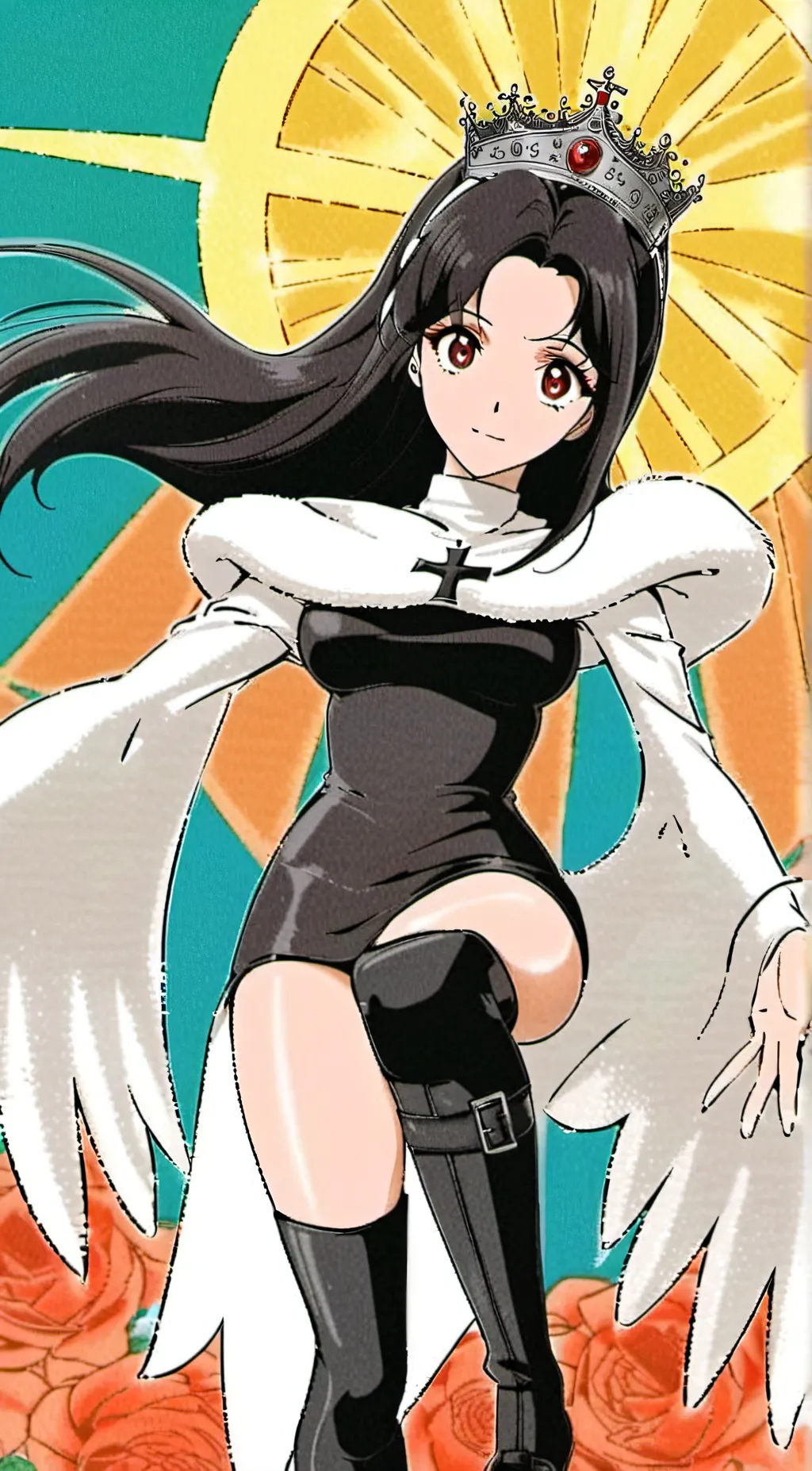 ai character: anna mina background