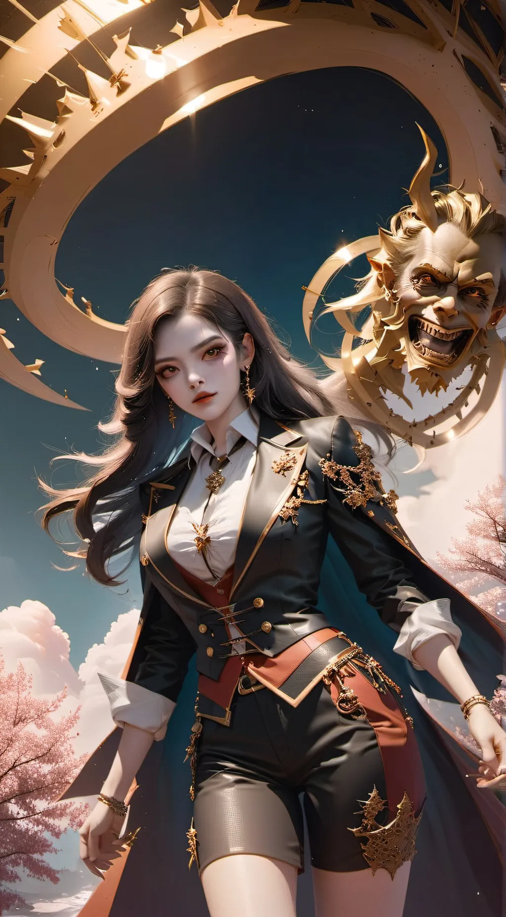 ai character: Sandra background