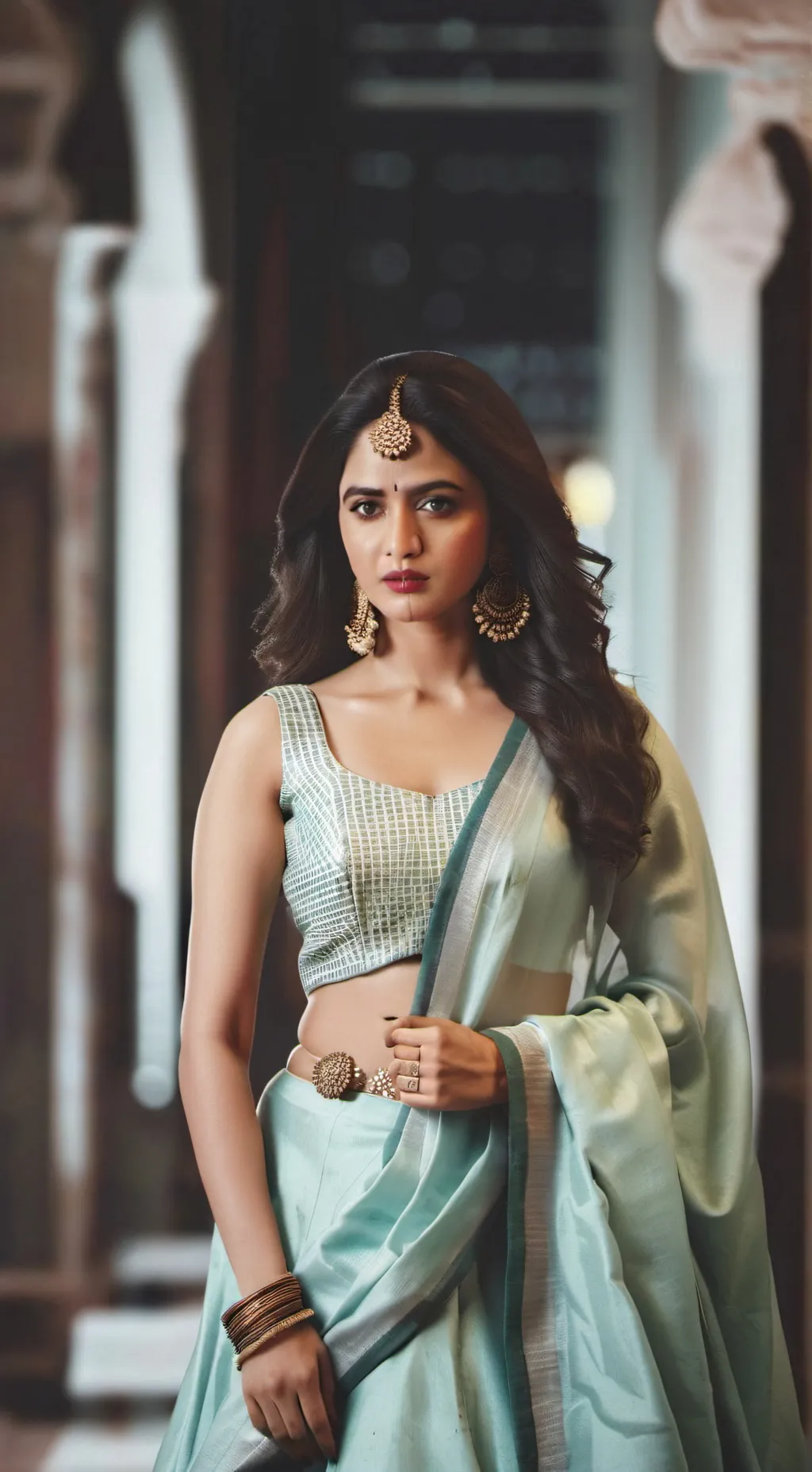 ai character: Pragati background