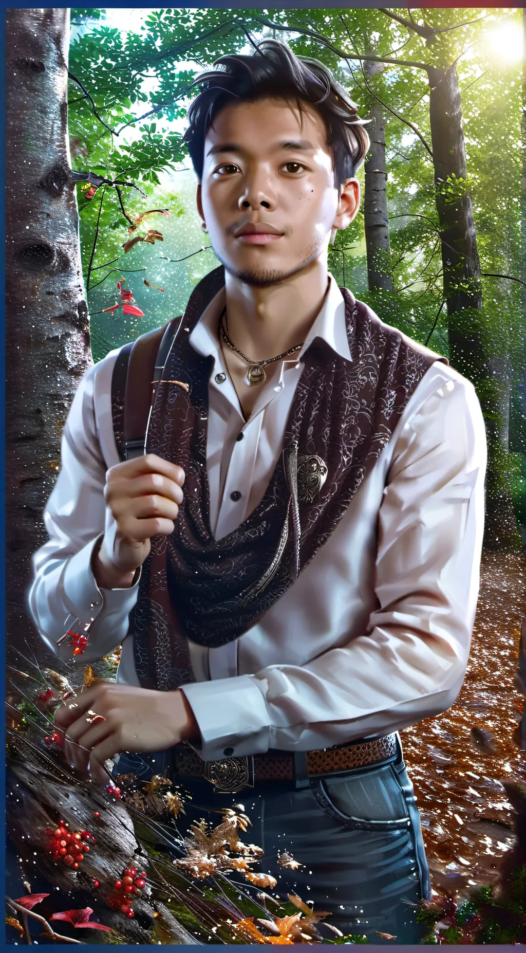 ai character: Simon background