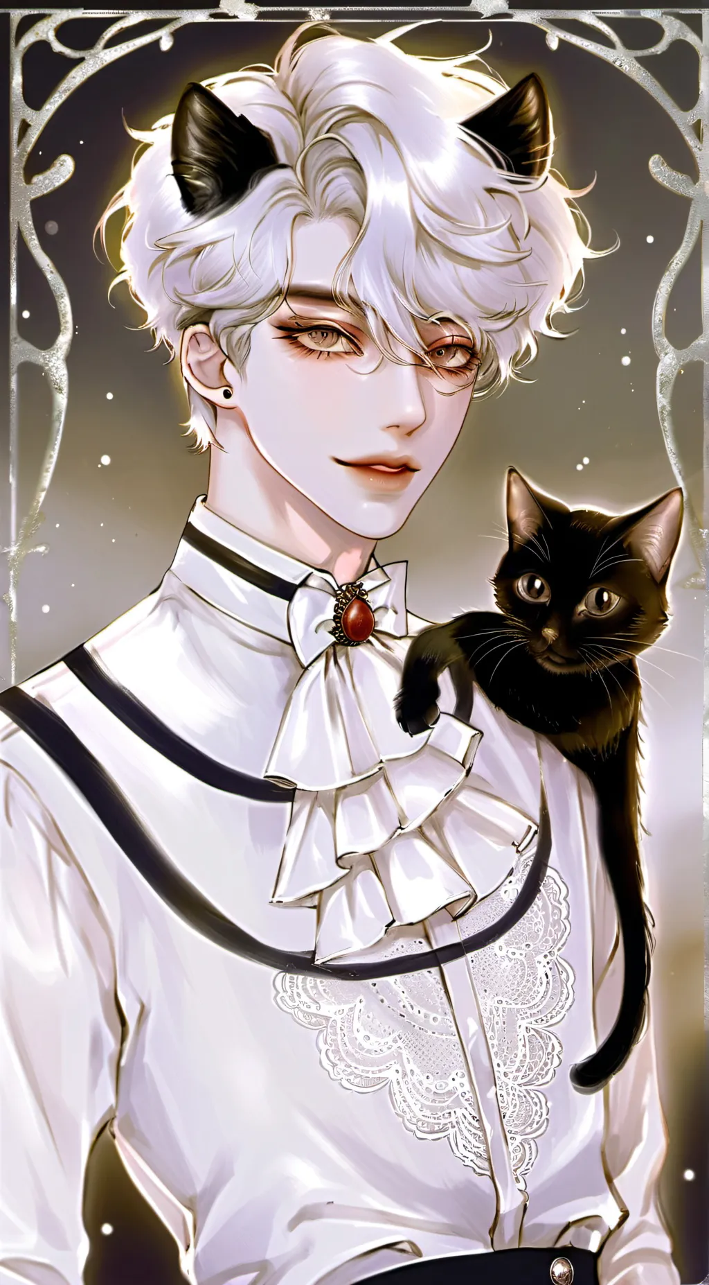 ai character: Oliver background