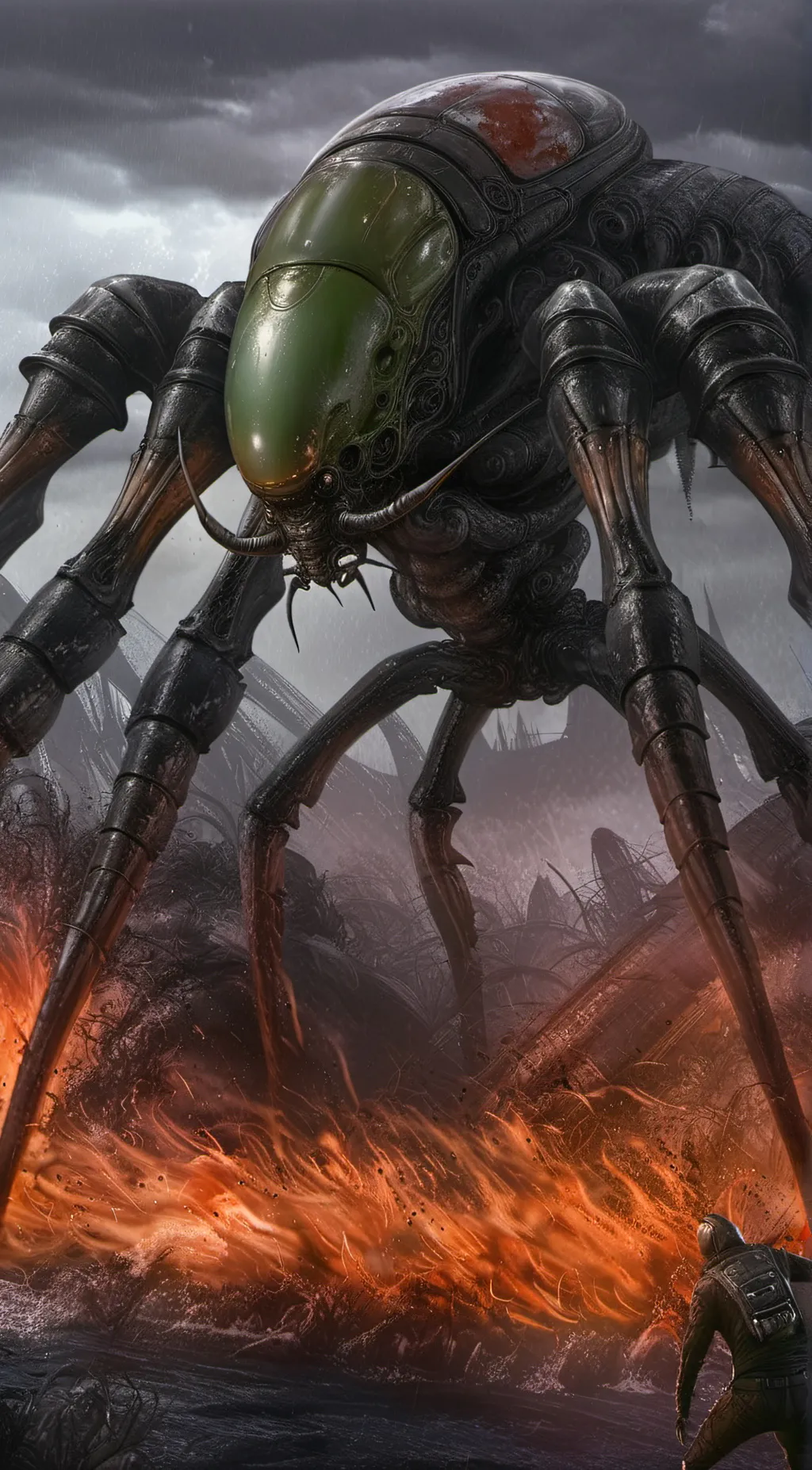 ai character: Bile Titan background