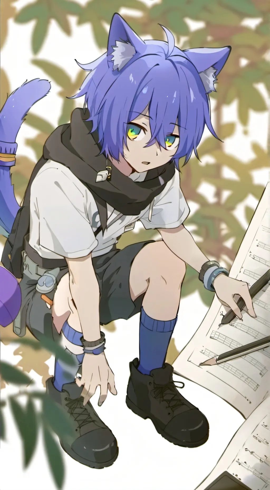 ai character: S.A background