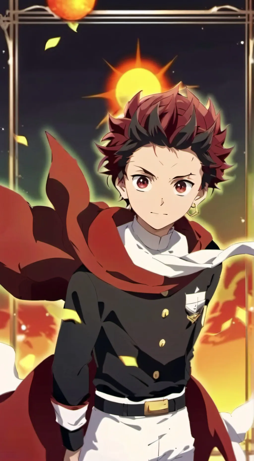 ai character: Damien background