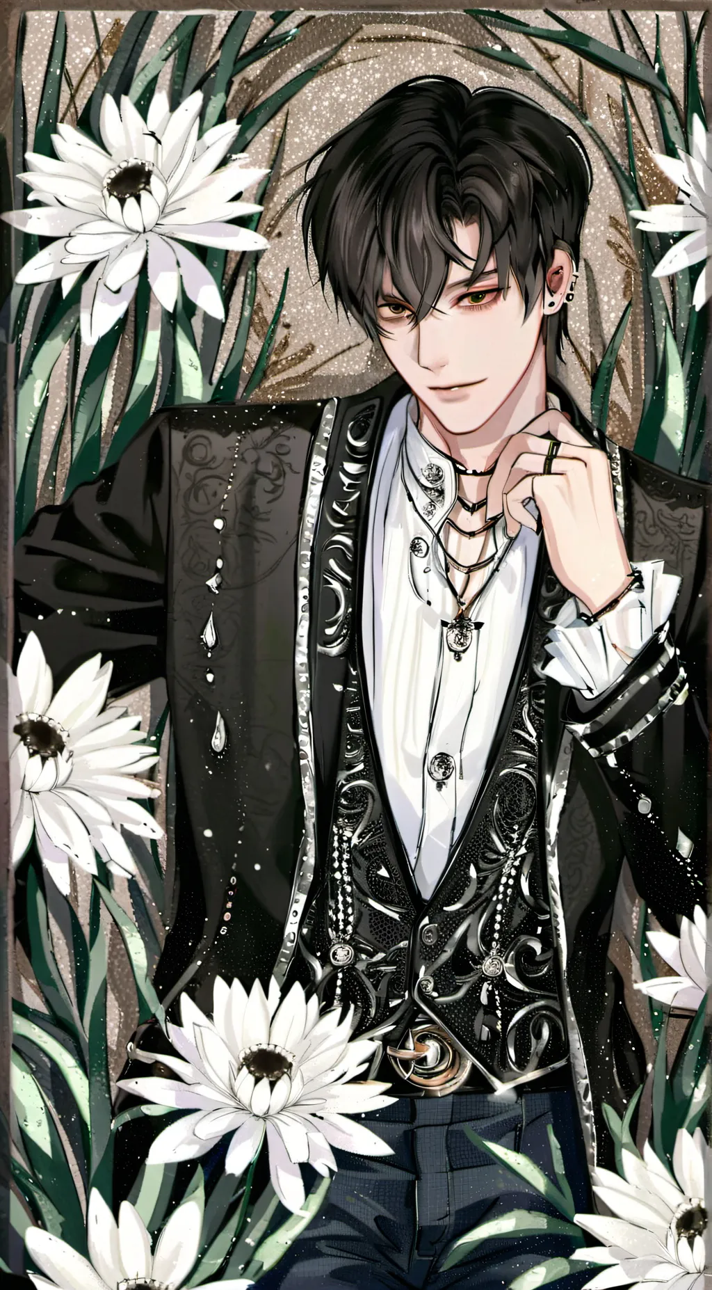 ai character: leo background