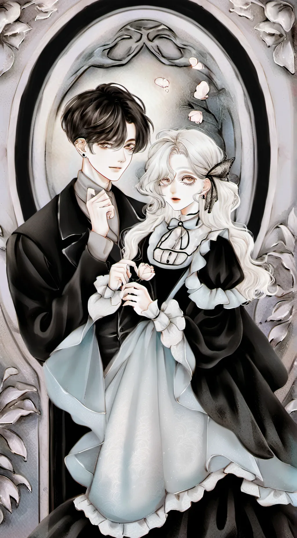 ai character: hannican mom & dad background