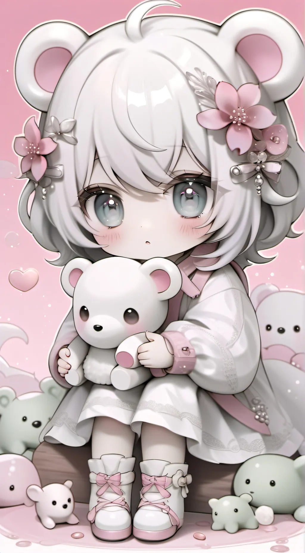 ai character: Lunar  background