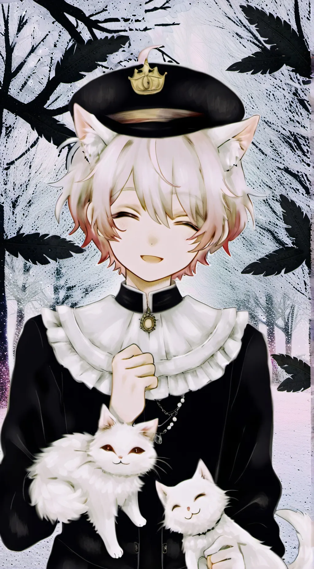 ai character: catnap background