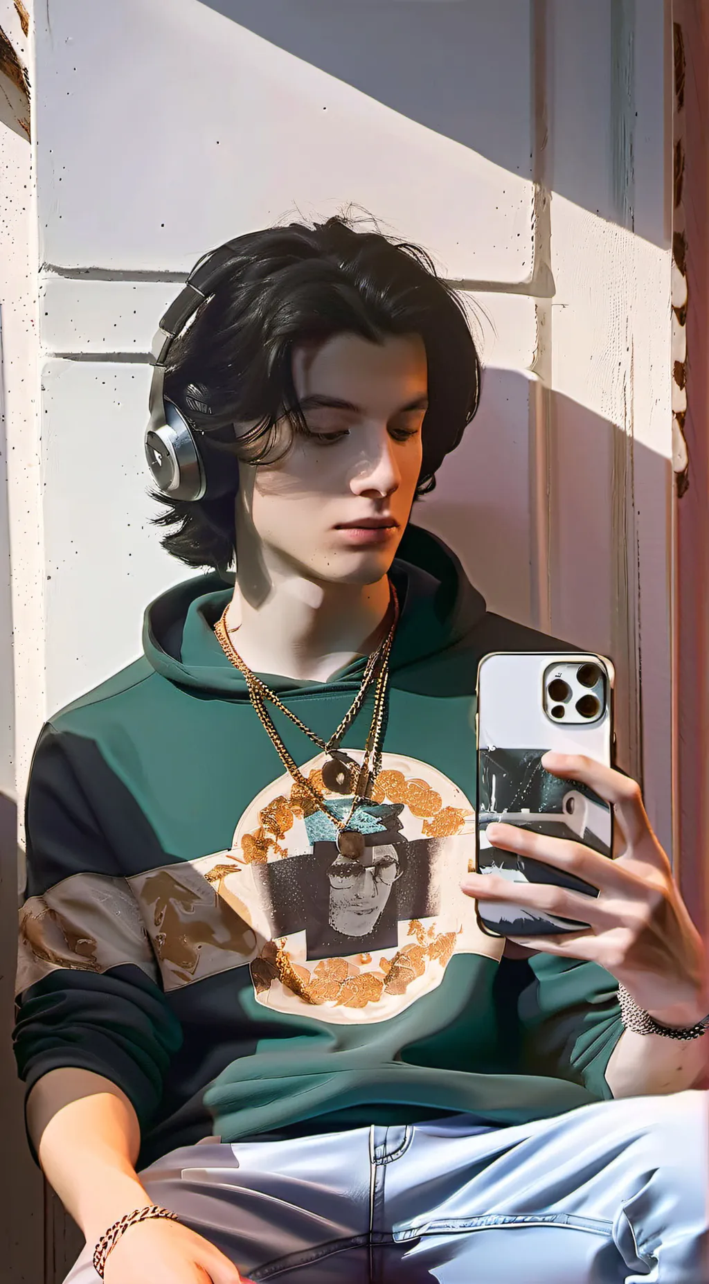 ai character: Adam  background