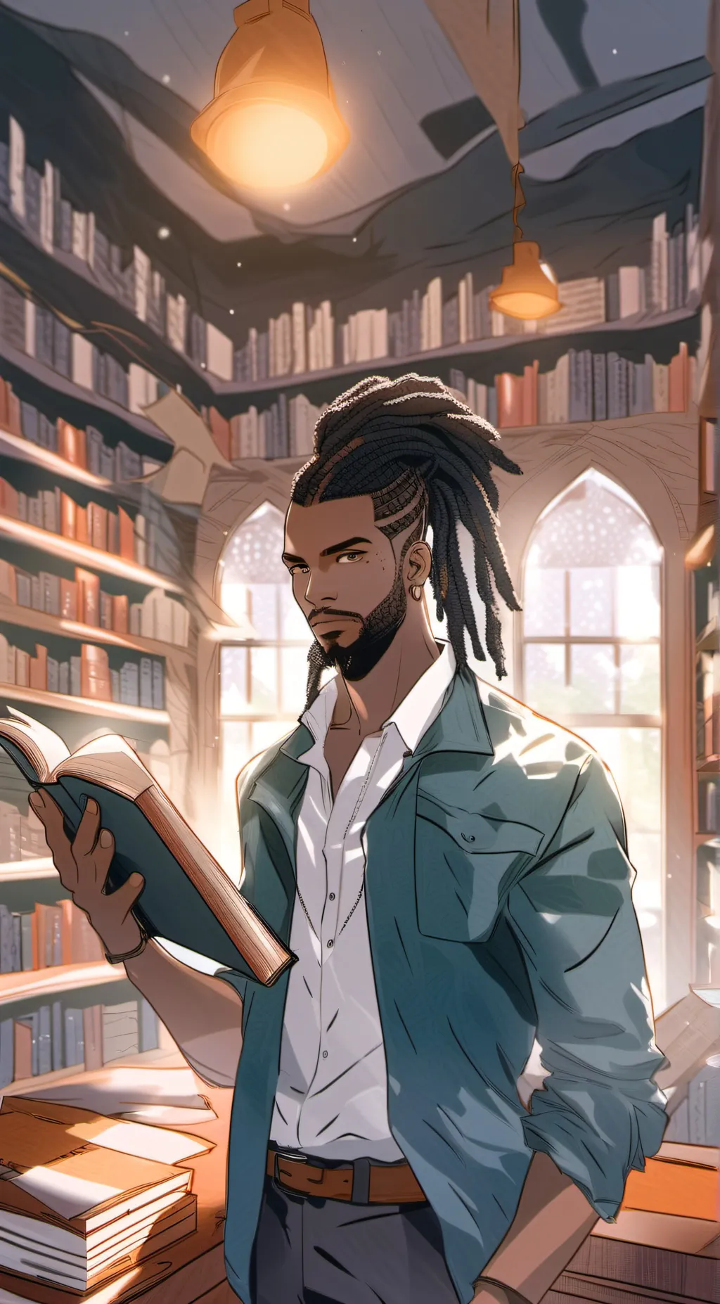 ai character: Nate background